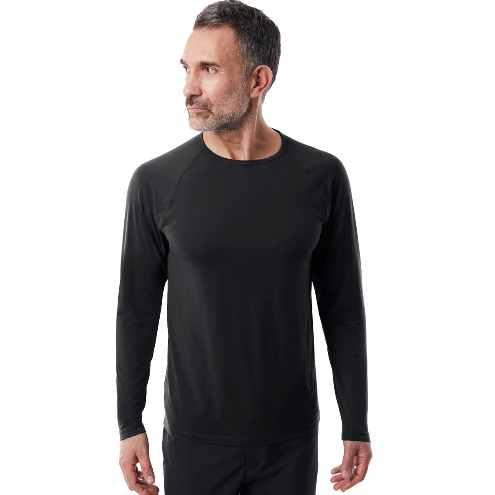 Men Rohan Men'S Aether Long Sleeve T Black