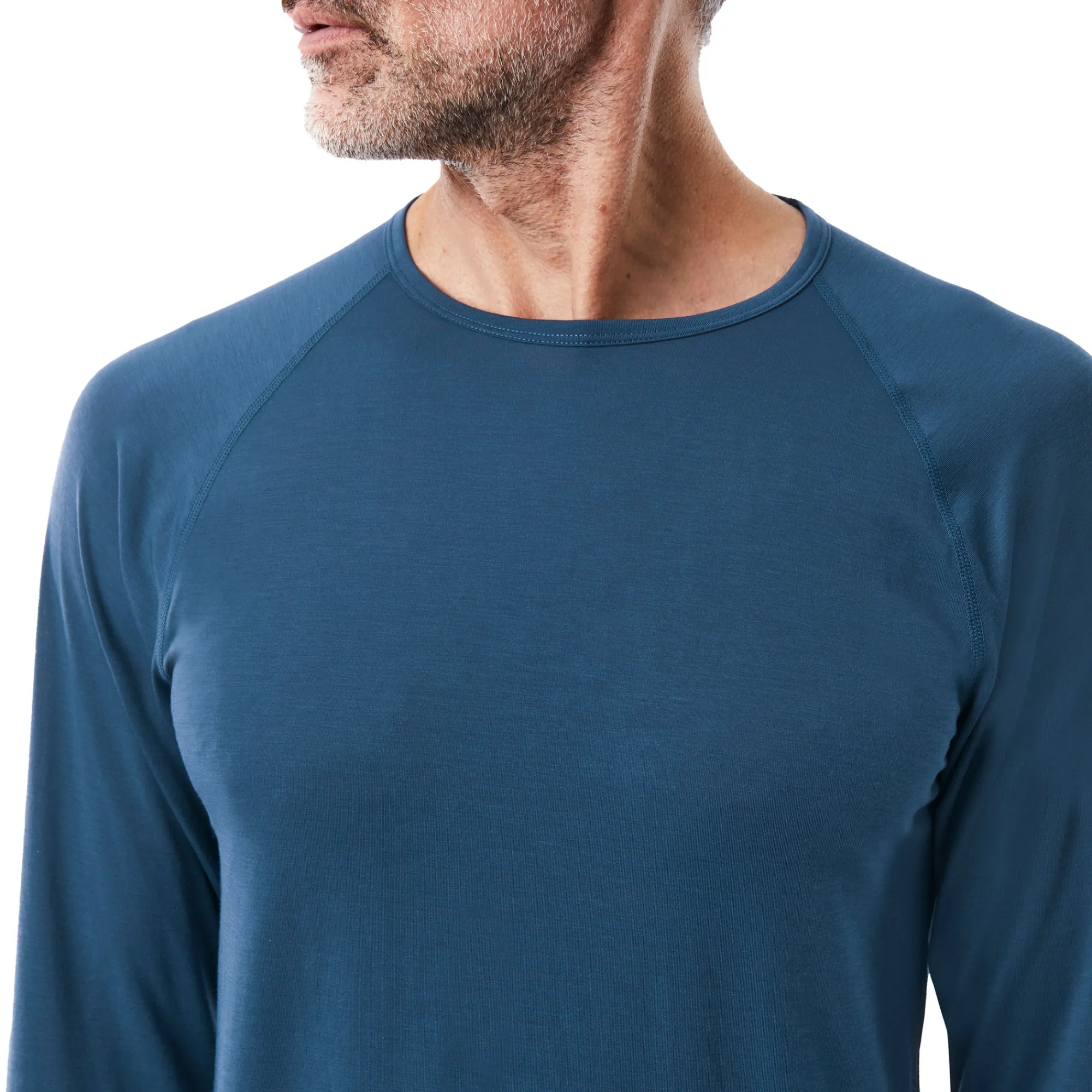 Men Rohan Men'S Aether Long Sleeve T Peninsula Blue