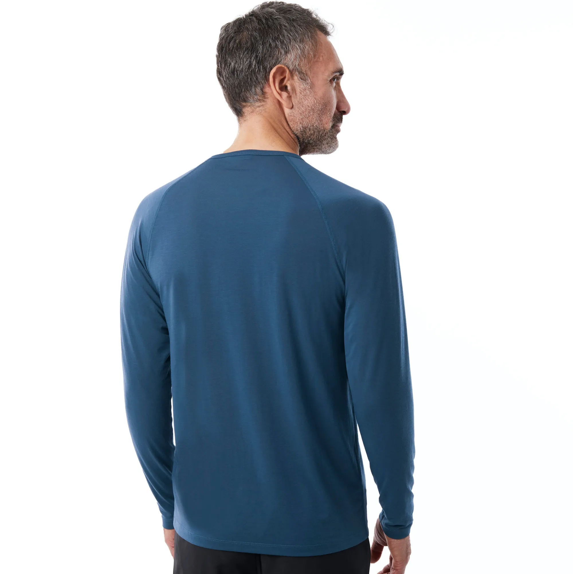 Men Rohan Men'S Aether Long Sleeve T Peninsula Blue