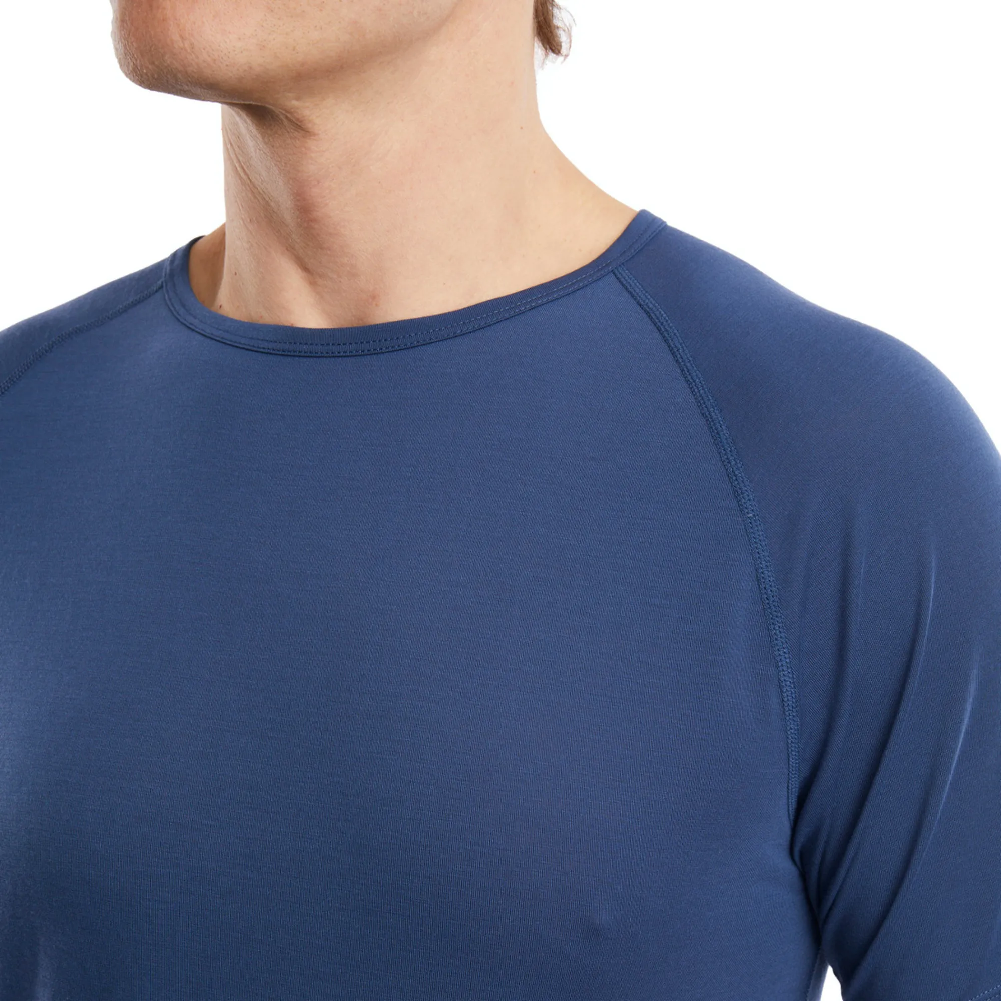 Men Rohan Men'S Aether Short Sleeve T Peninsula Blue