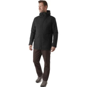 Men Rohan Men'S Aran Waterproof Jacket Black