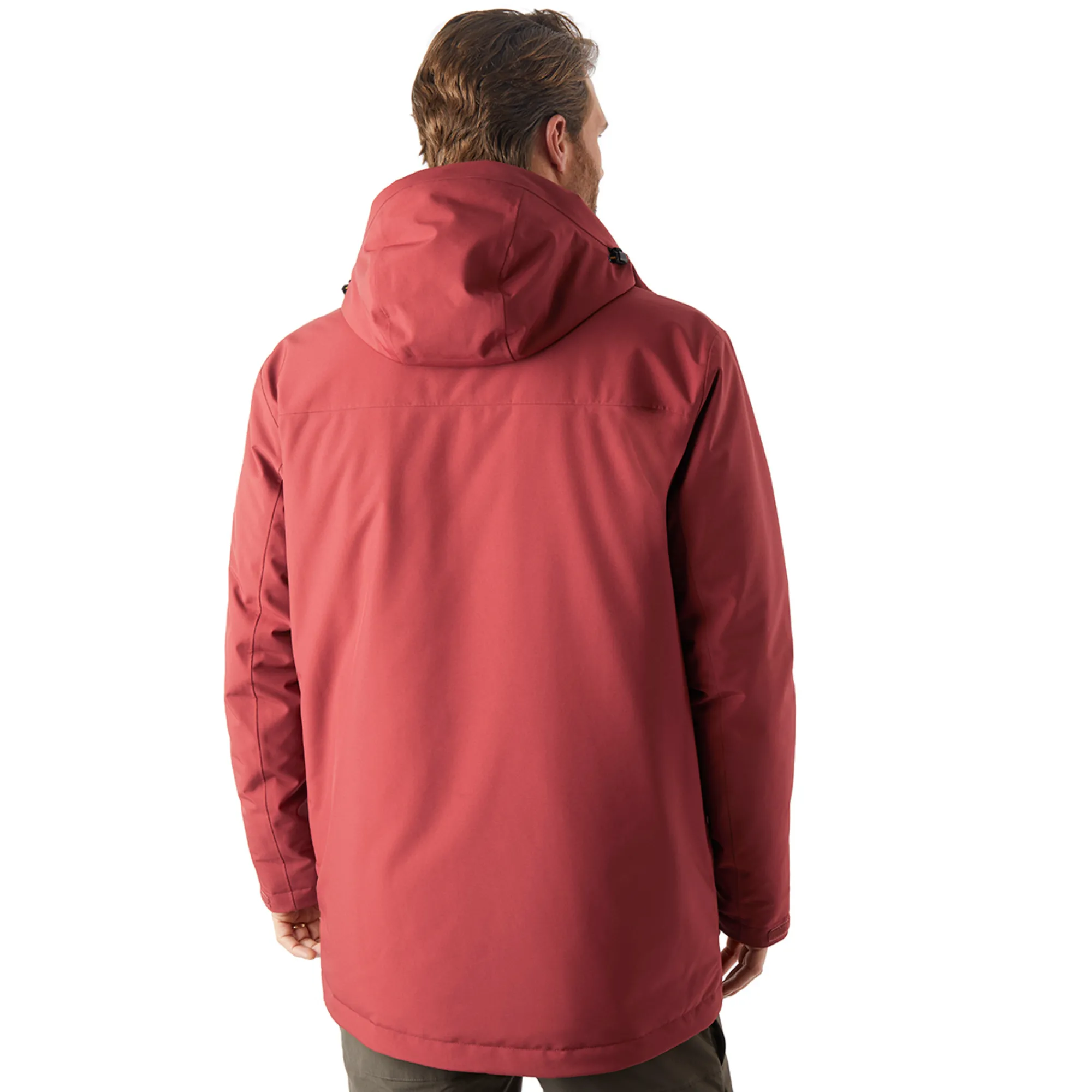 Men Rohan Men'S Aran Waterproof Jacket Auburn Red