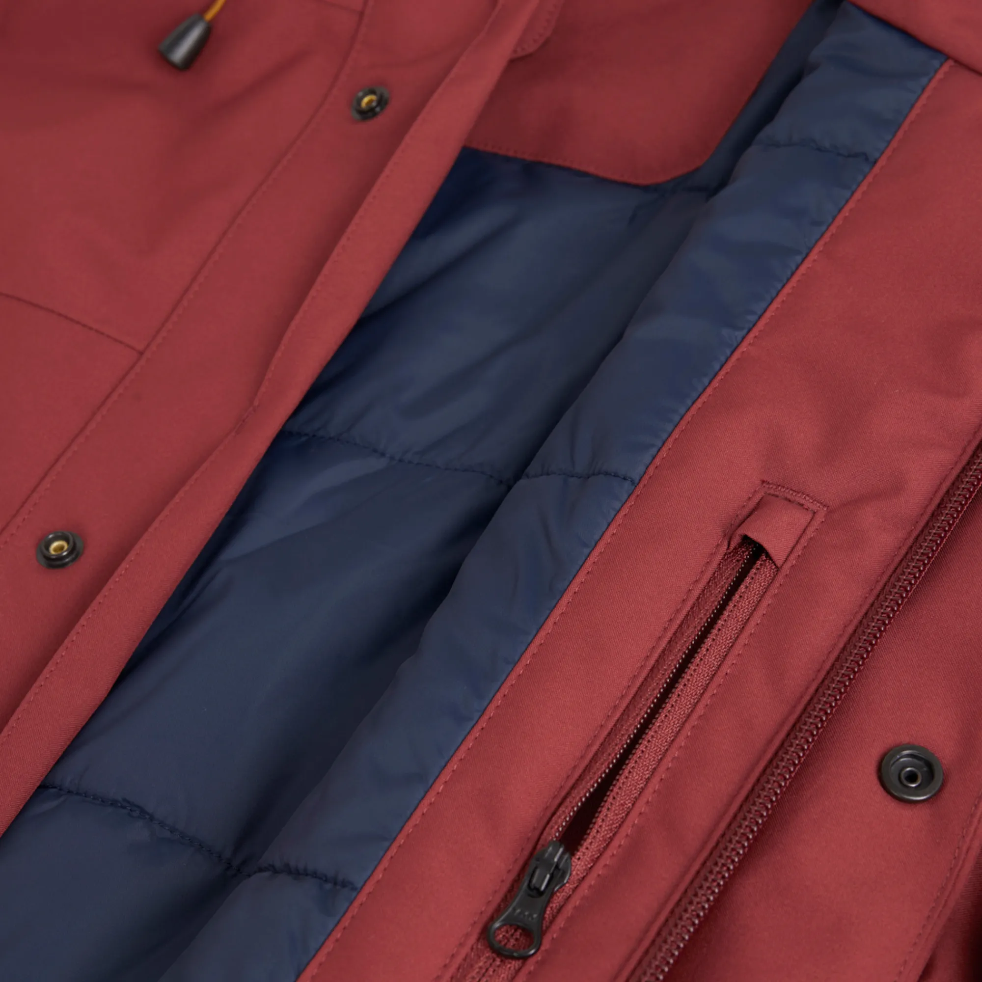 Men Rohan Men'S Aran Waterproof Jacket Auburn Red