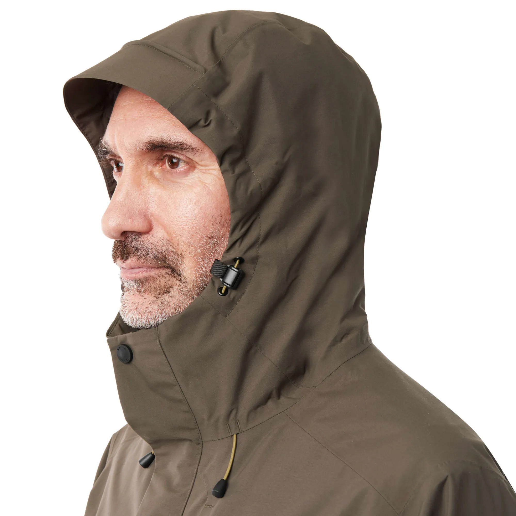 Men Rohan Men'S Brecon Waterproof Jacket Dark Olive Brown