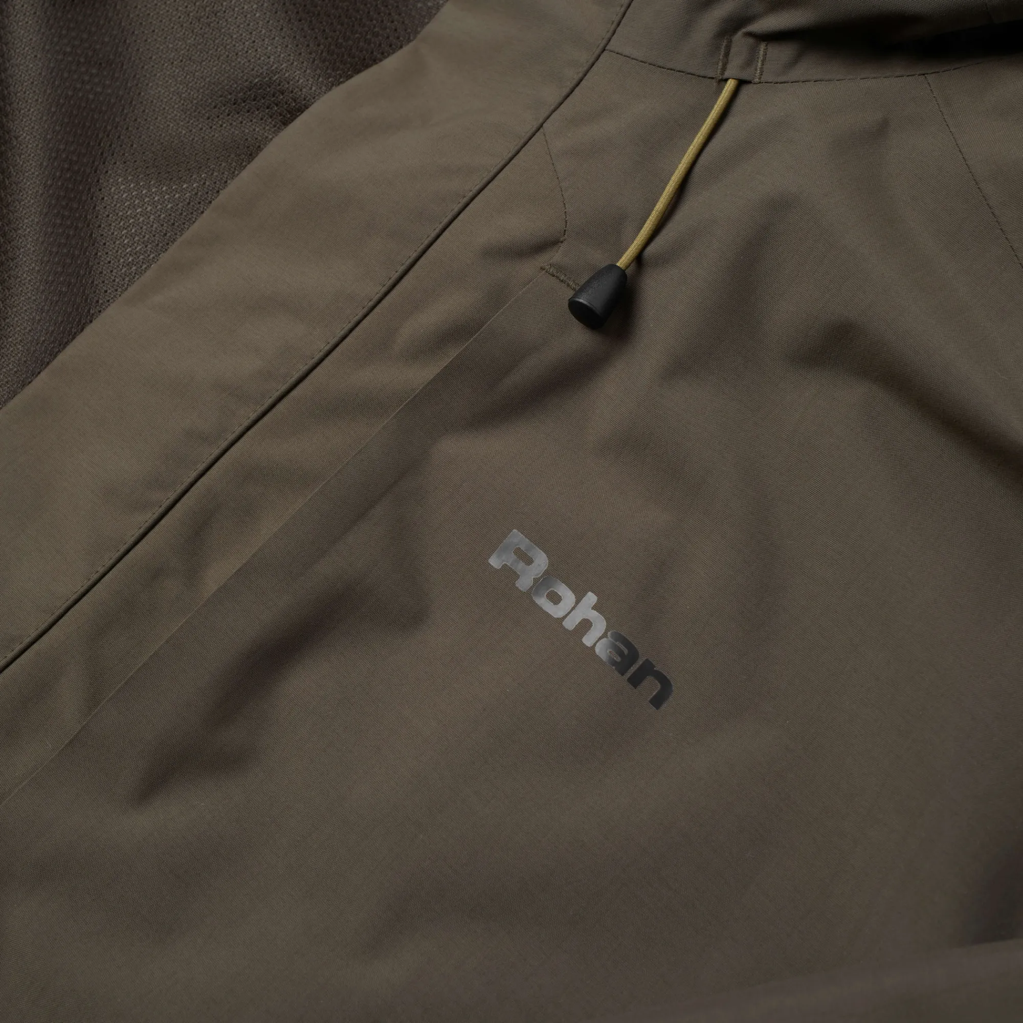 Men Rohan Men'S Brecon Waterproof Jacket Dark Olive Brown