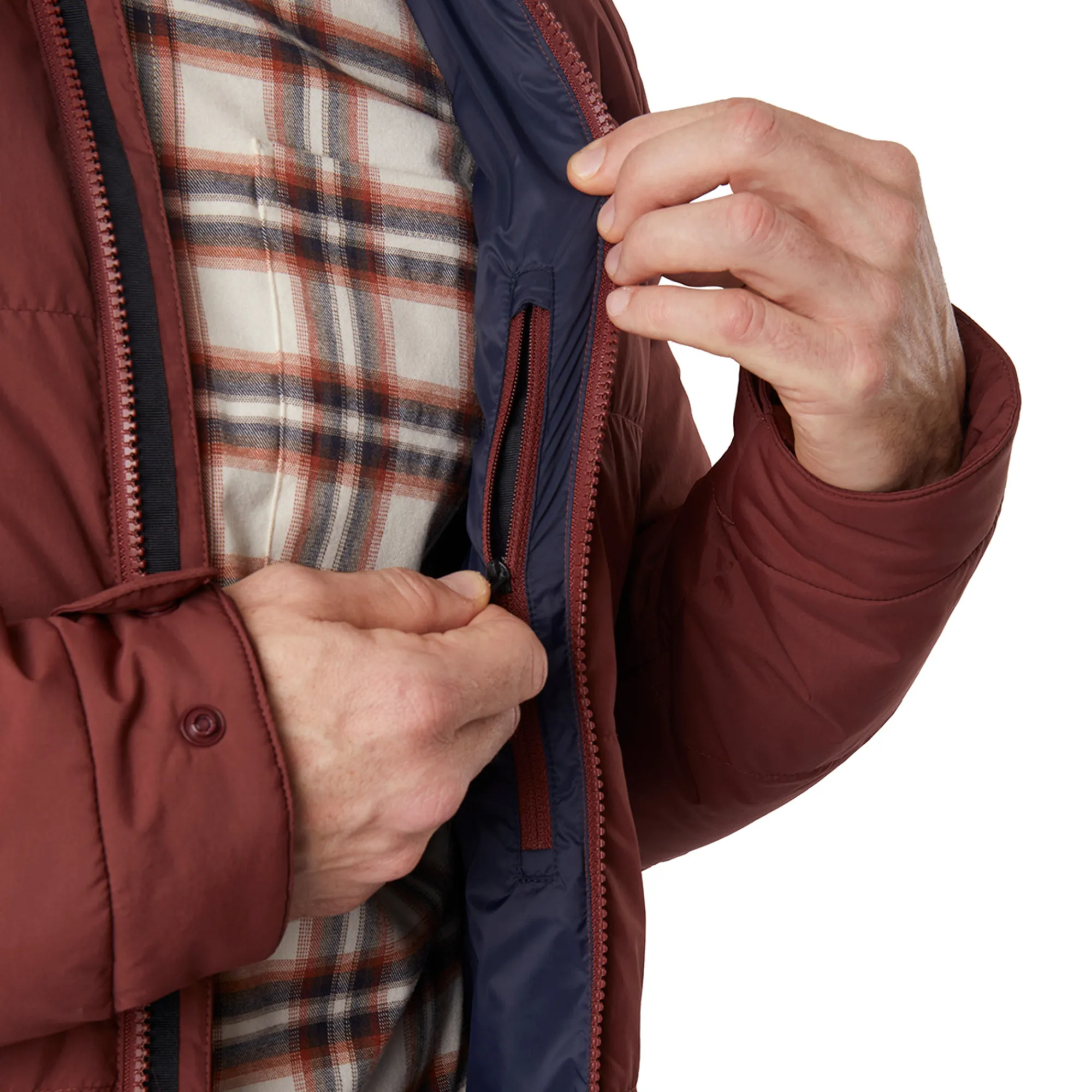 Men Rohan Men'S Delta Jacket Earth Red
