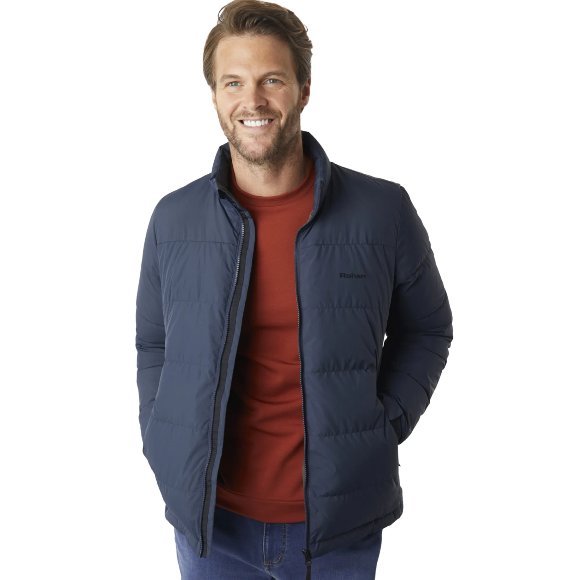 Men Rohan Men'S Delta Jacket True Navy