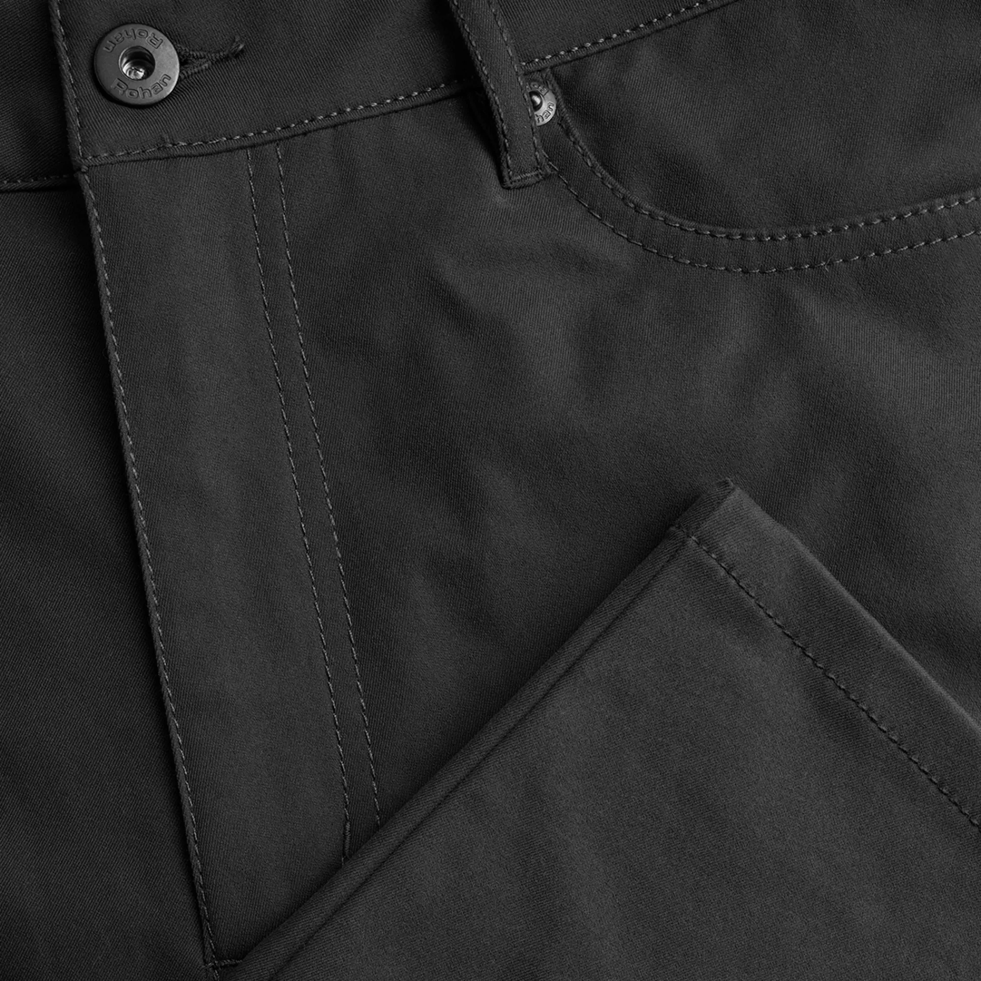 Men Rohan Men'S District Trousers Black