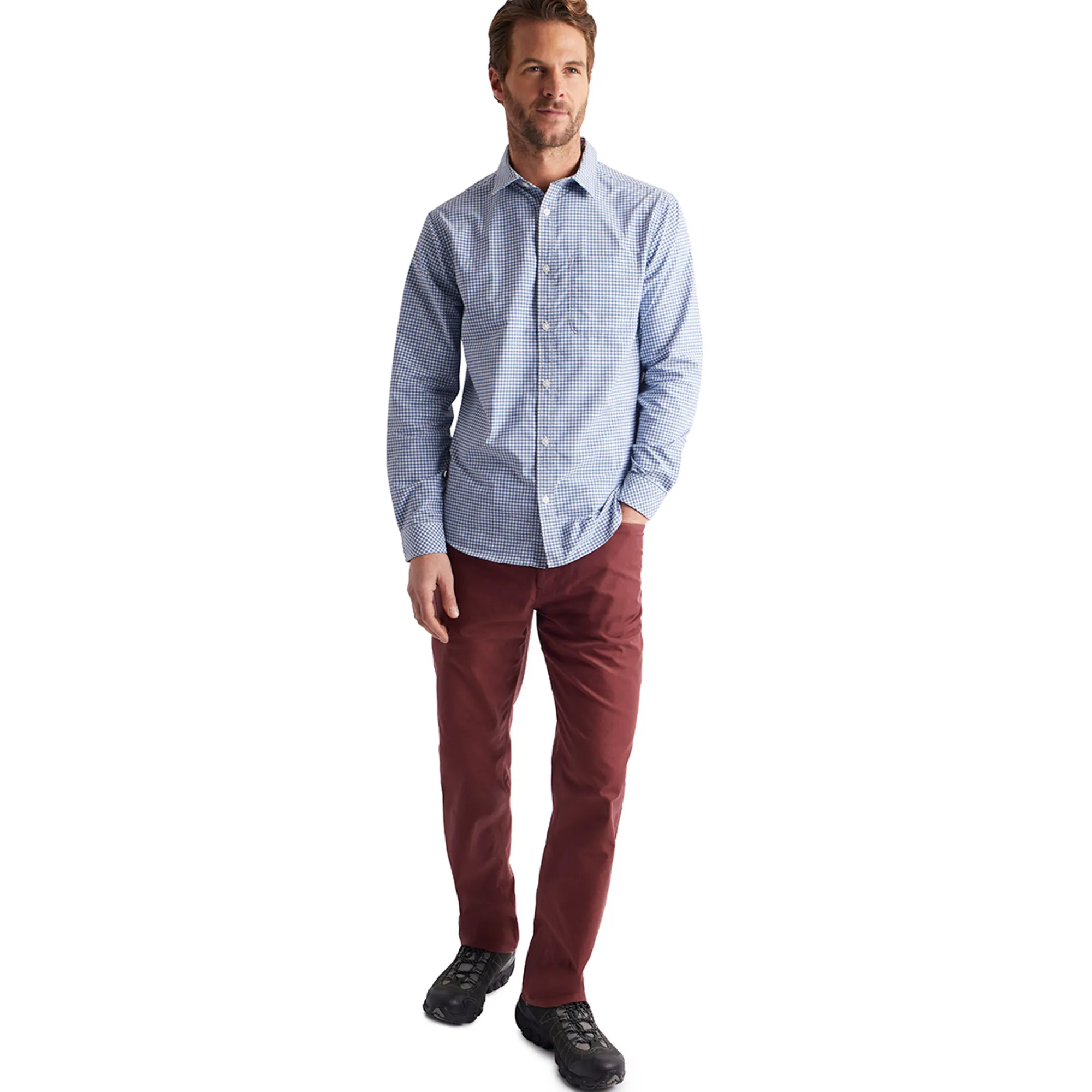Men Rohan Men'S District Trousers Earth Red