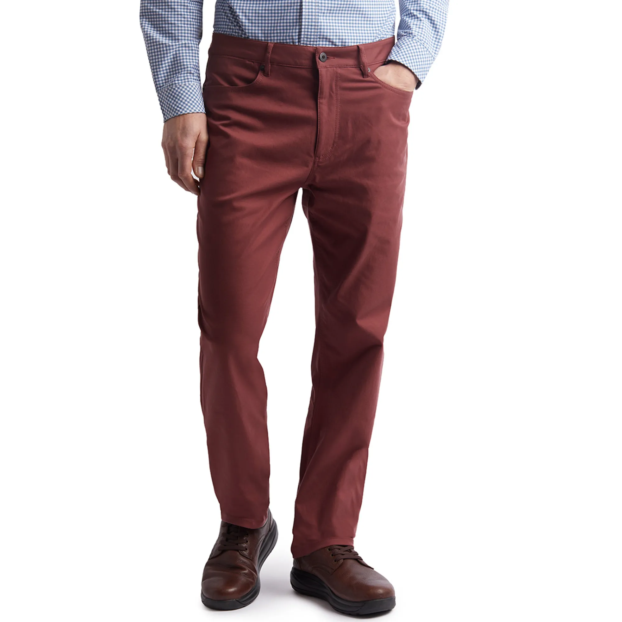 Men Rohan Men'S District Trousers Earth Red