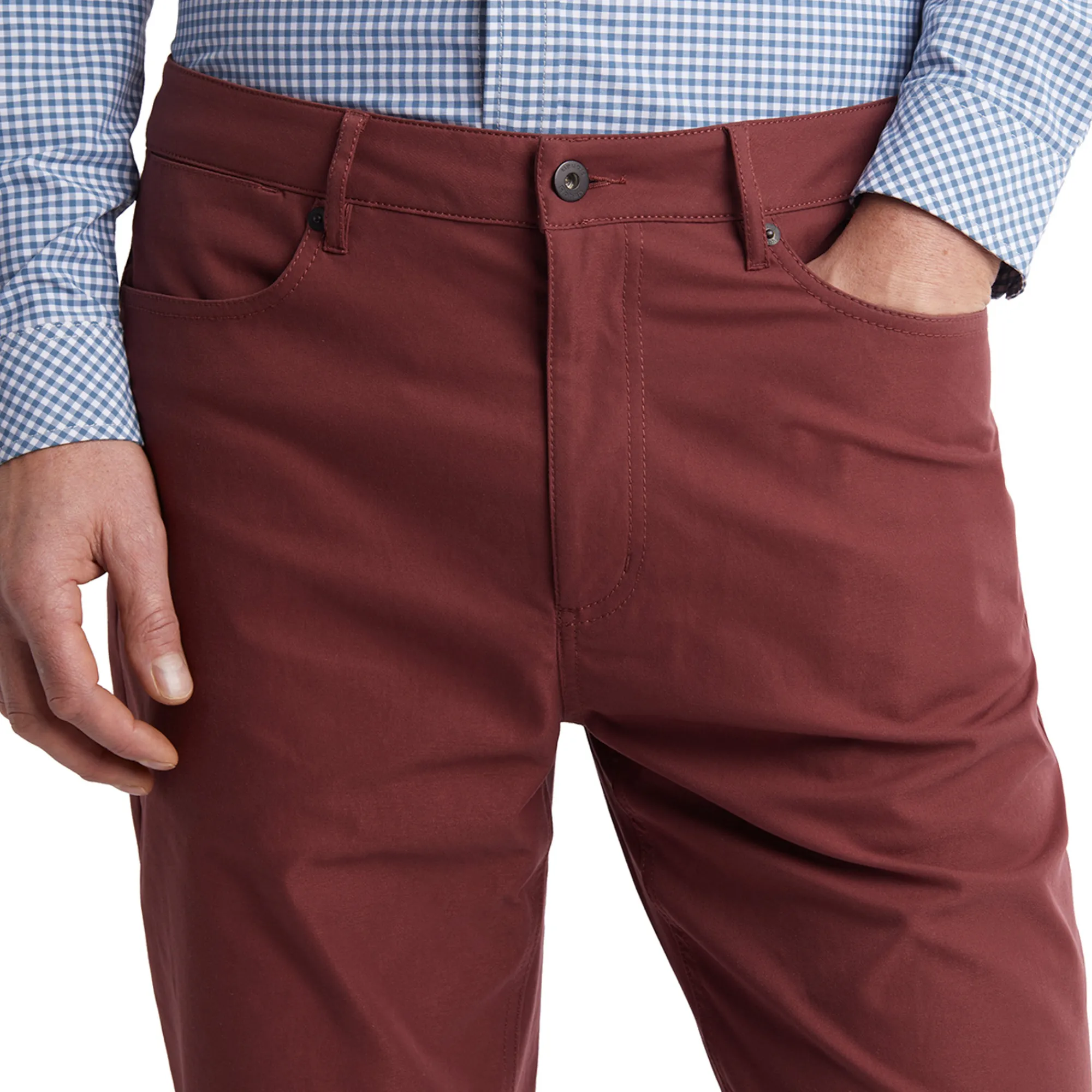 Men Rohan Men'S District Trousers Earth Red