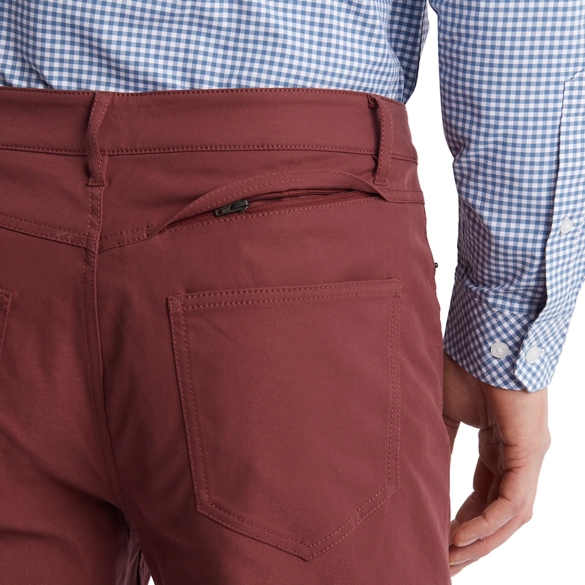 Men Rohan Men'S District Trousers Earth Red