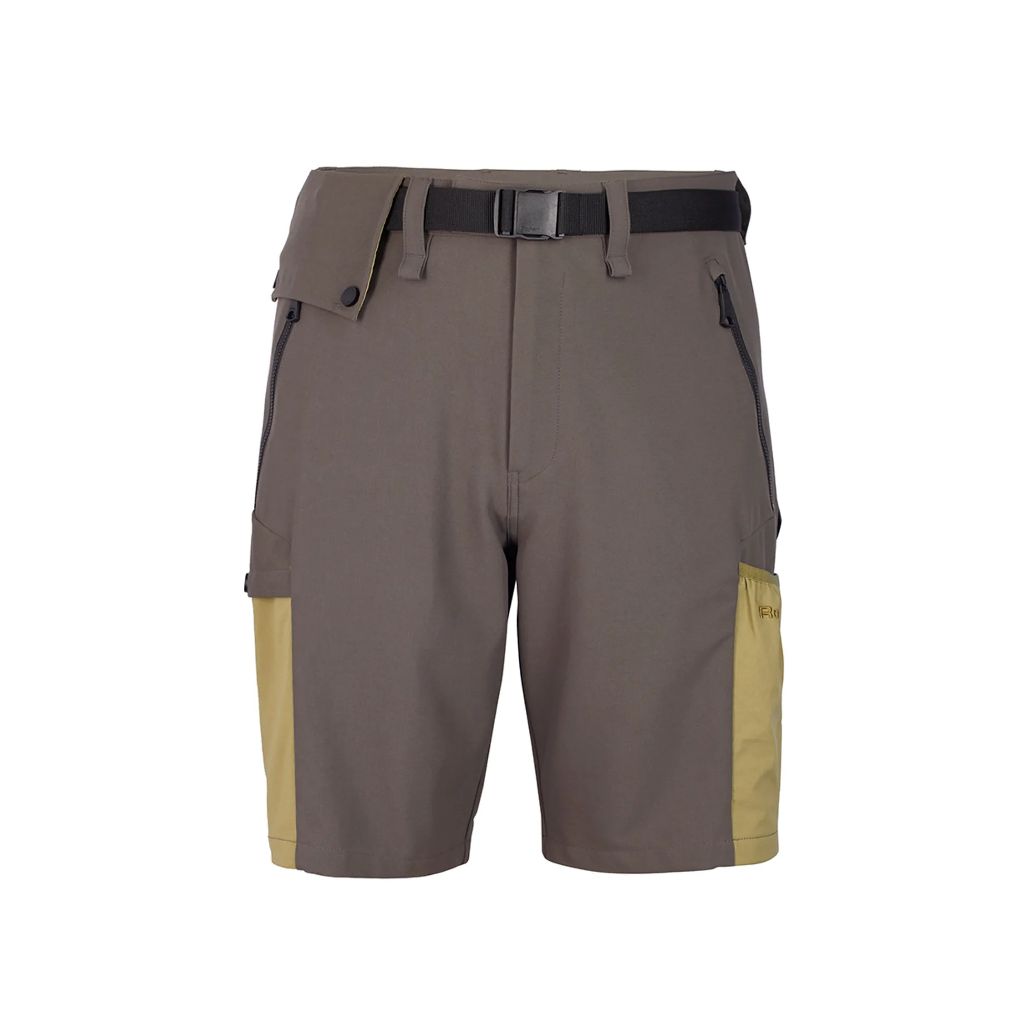 Men Rohan Men'S Explore Shorts Dark Olive Brown/Umber Green