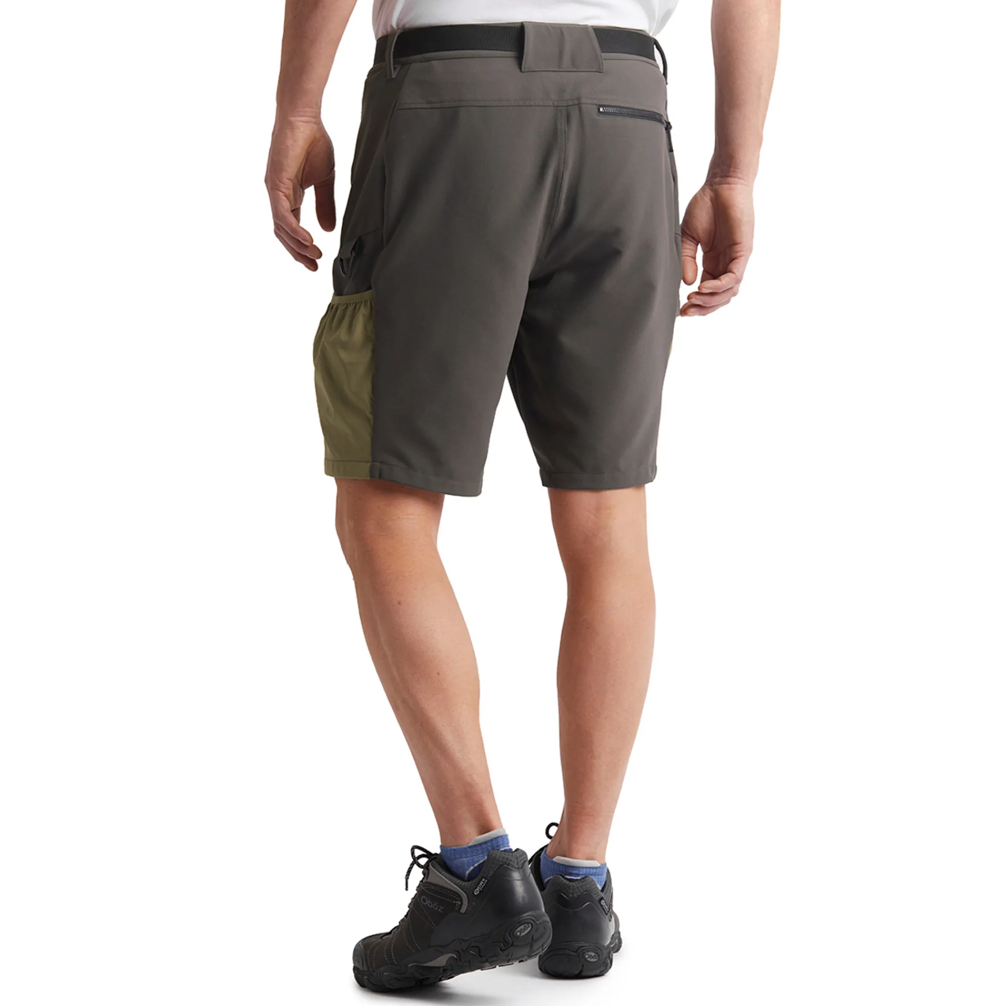 Men Rohan Men'S Explore Shorts Dark Olive Brown/Umber Green