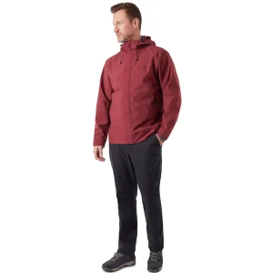 Men Rohan Men'S Farne Waterproof Jacket Auburn Red