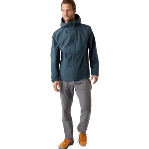 Men Rohan Men'S Farne Waterproof Jacket Storm Blue