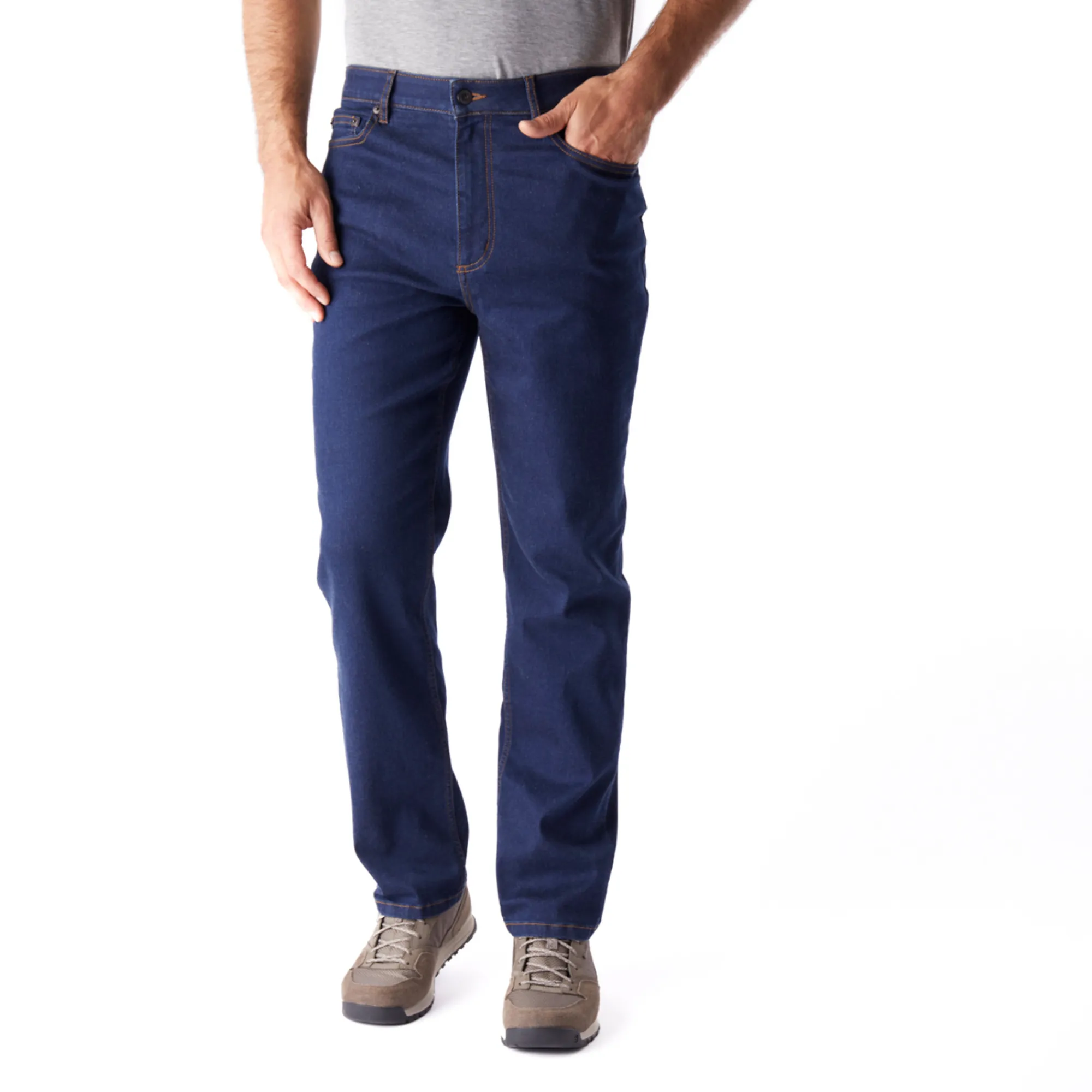 Men Rohan Men'S Flex Tapered Fit Jeans Dark Denim