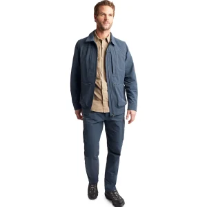 Men Rohan Men'S Frontier Jacket Storm Blue