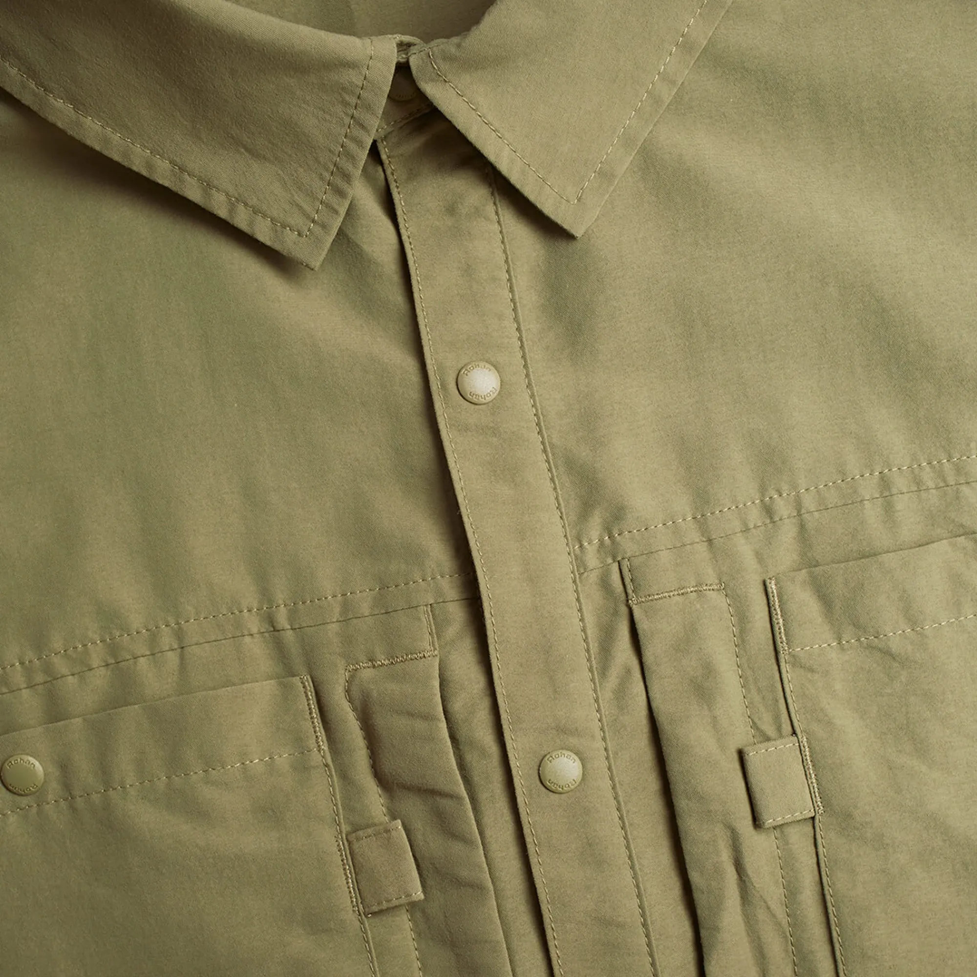 Men Rohan Men'S Frontier Short Sleeve Shirt Umber Green