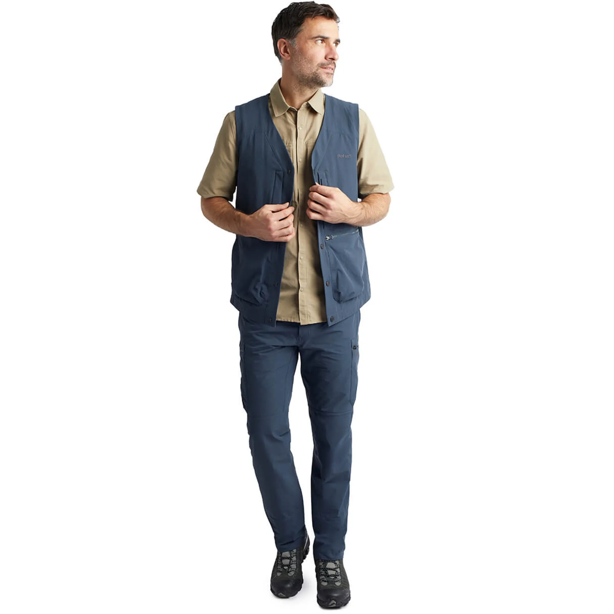 Men Rohan Men'S Frontier Vest Storm Blue