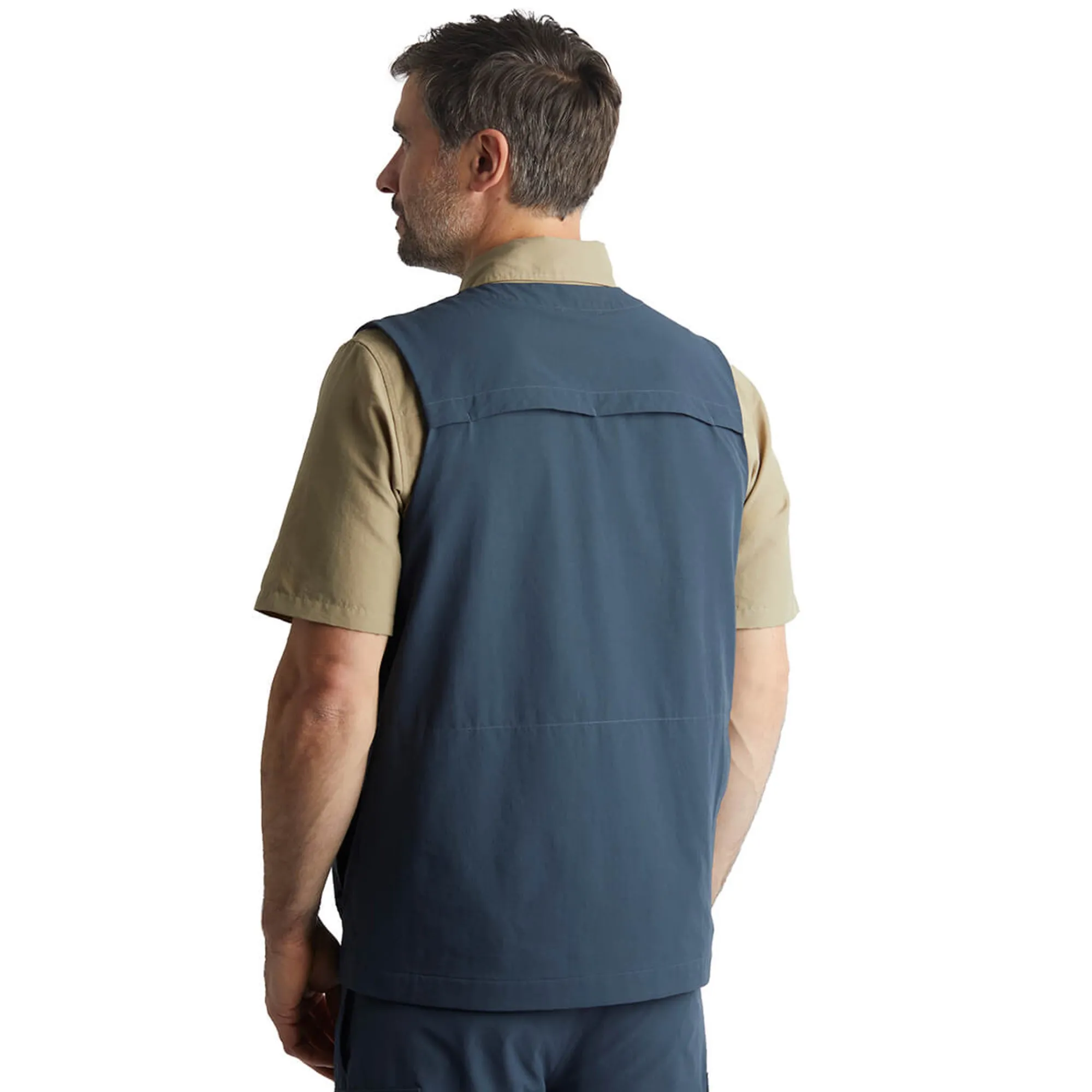 Men Rohan Men'S Frontier Vest Storm Blue