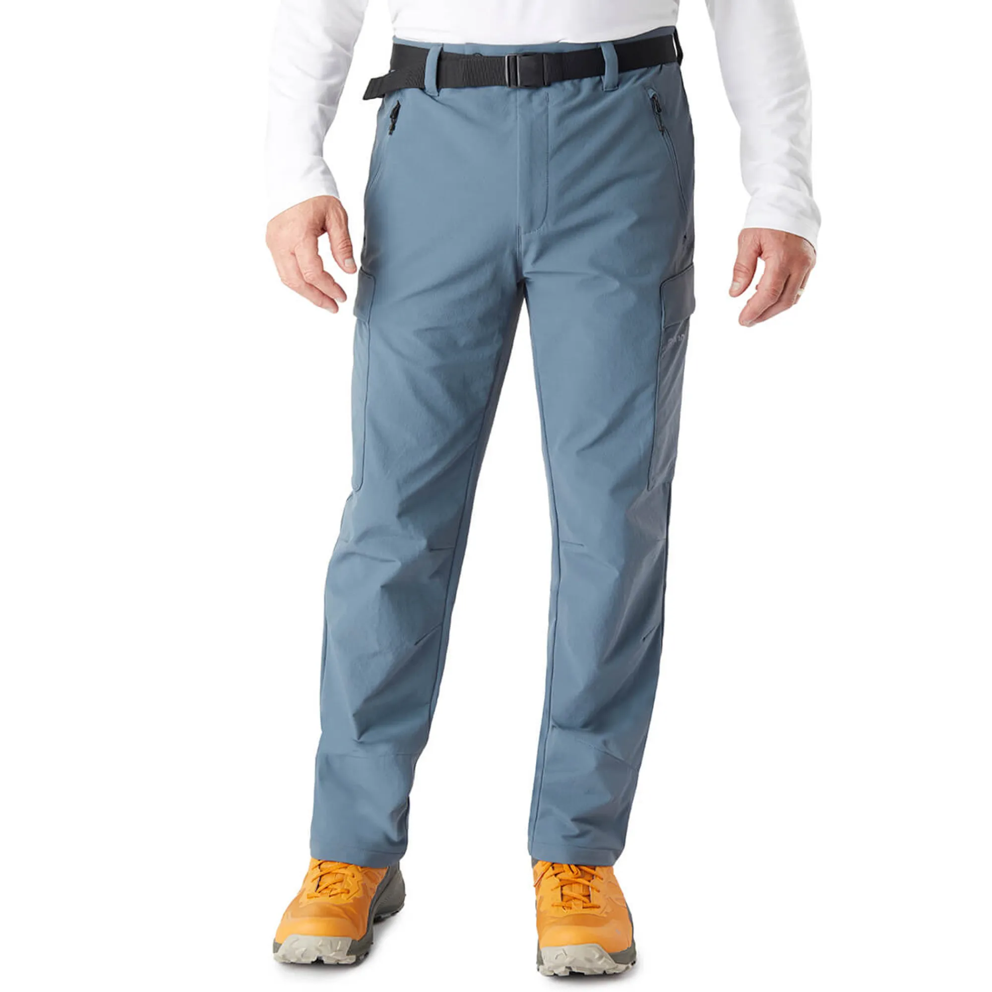 Men Rohan Men'S Glen Cargo Trousers Slate Grey