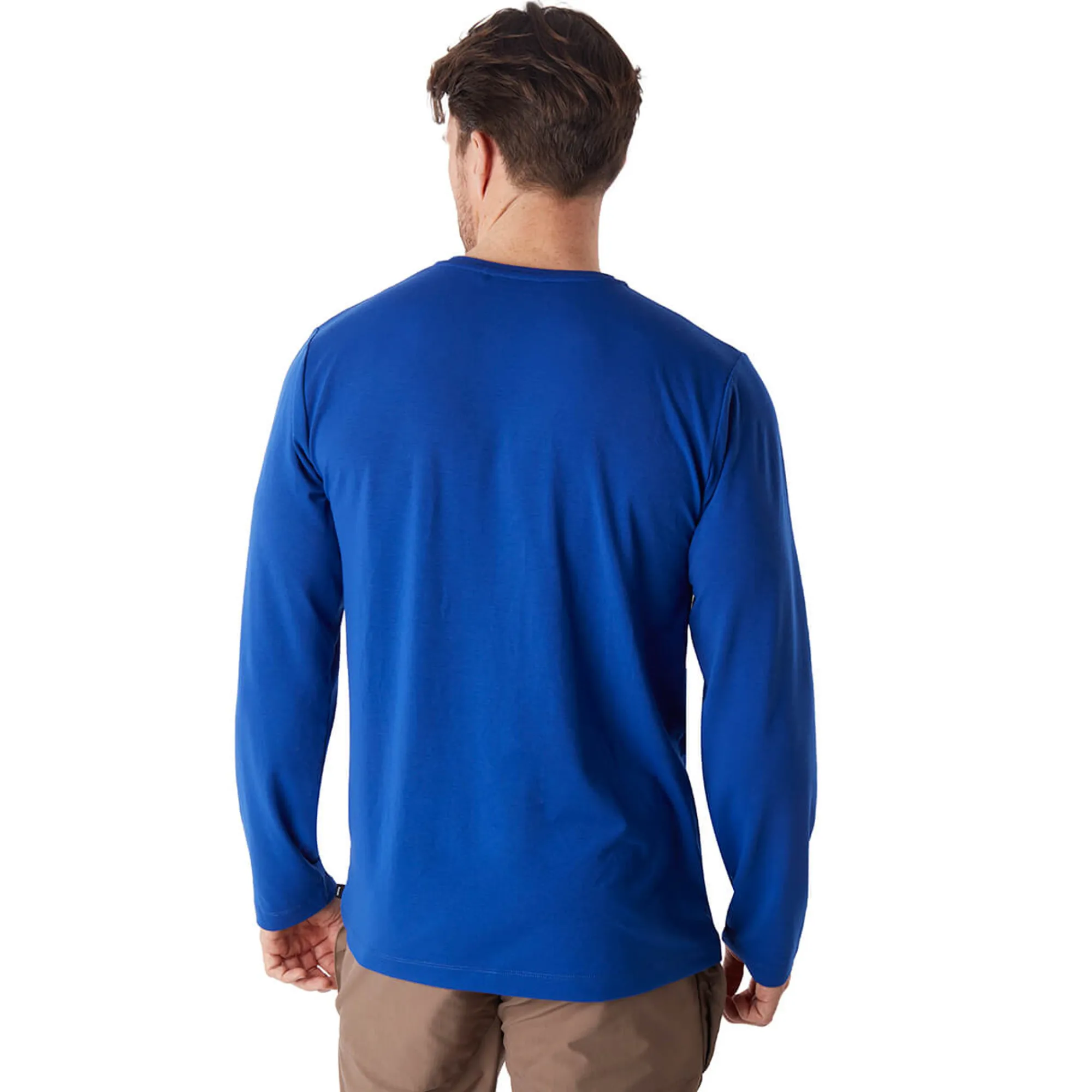 Men Rohan Men'S Global Long Sleeve T Ridge Blue