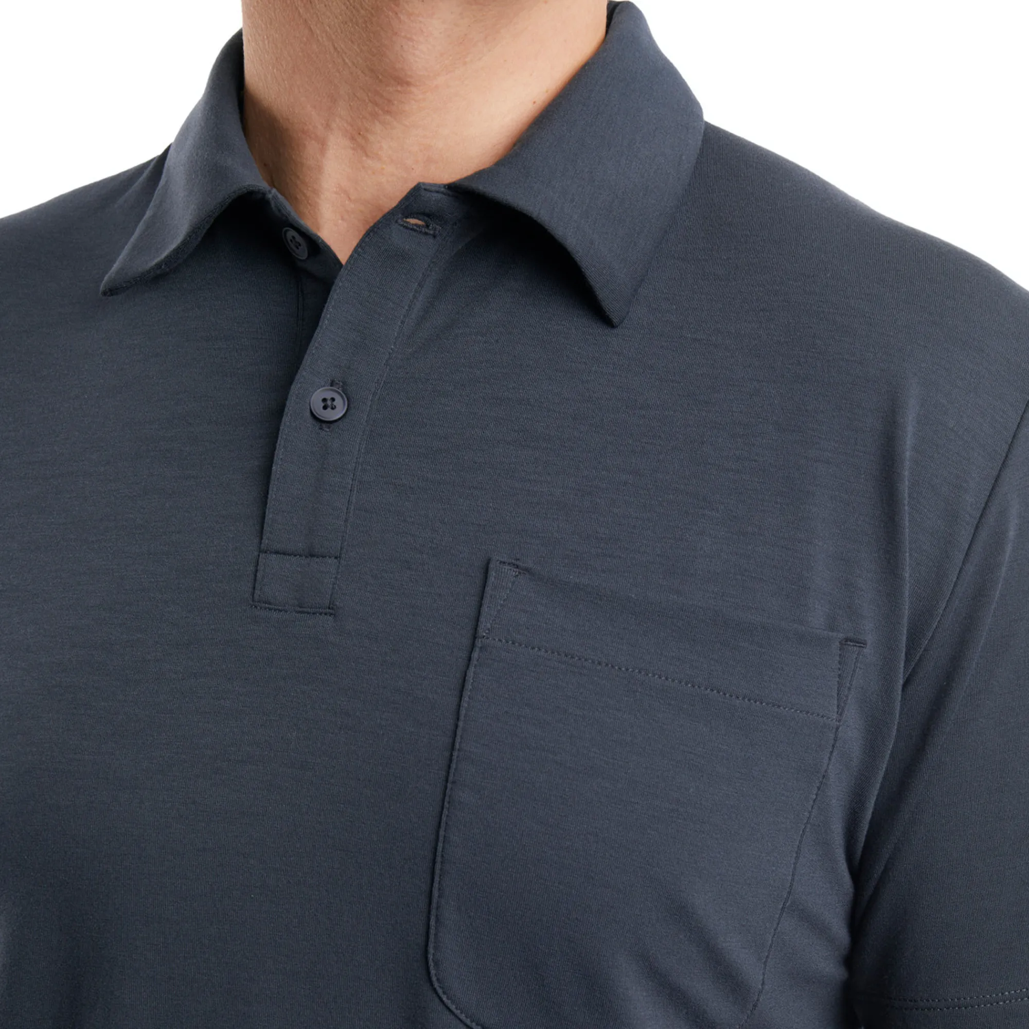 Men Rohan Men'S Global Short Sleeve Polo True Navy