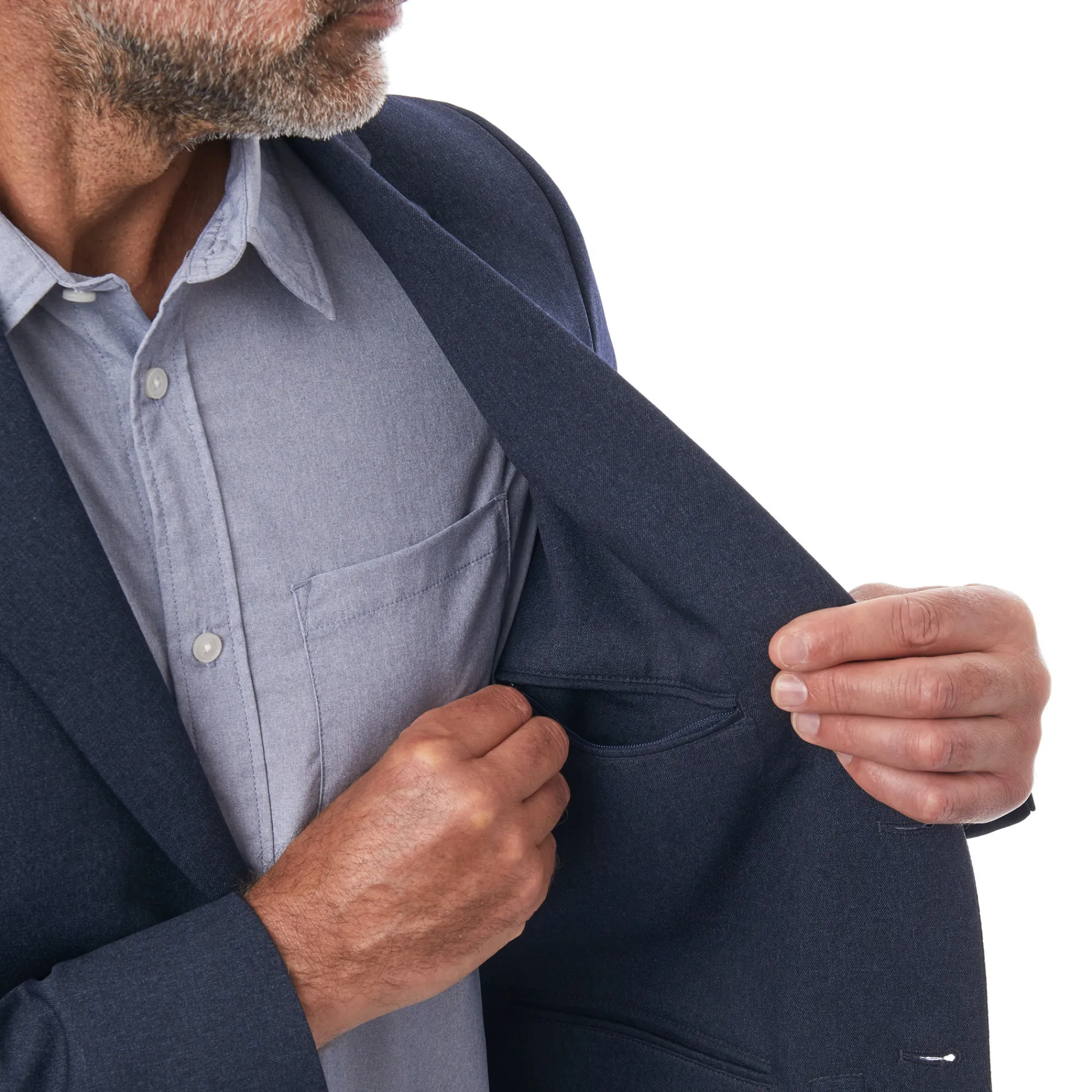 Men Rohan Men'S Journey Blazer Deep Navy