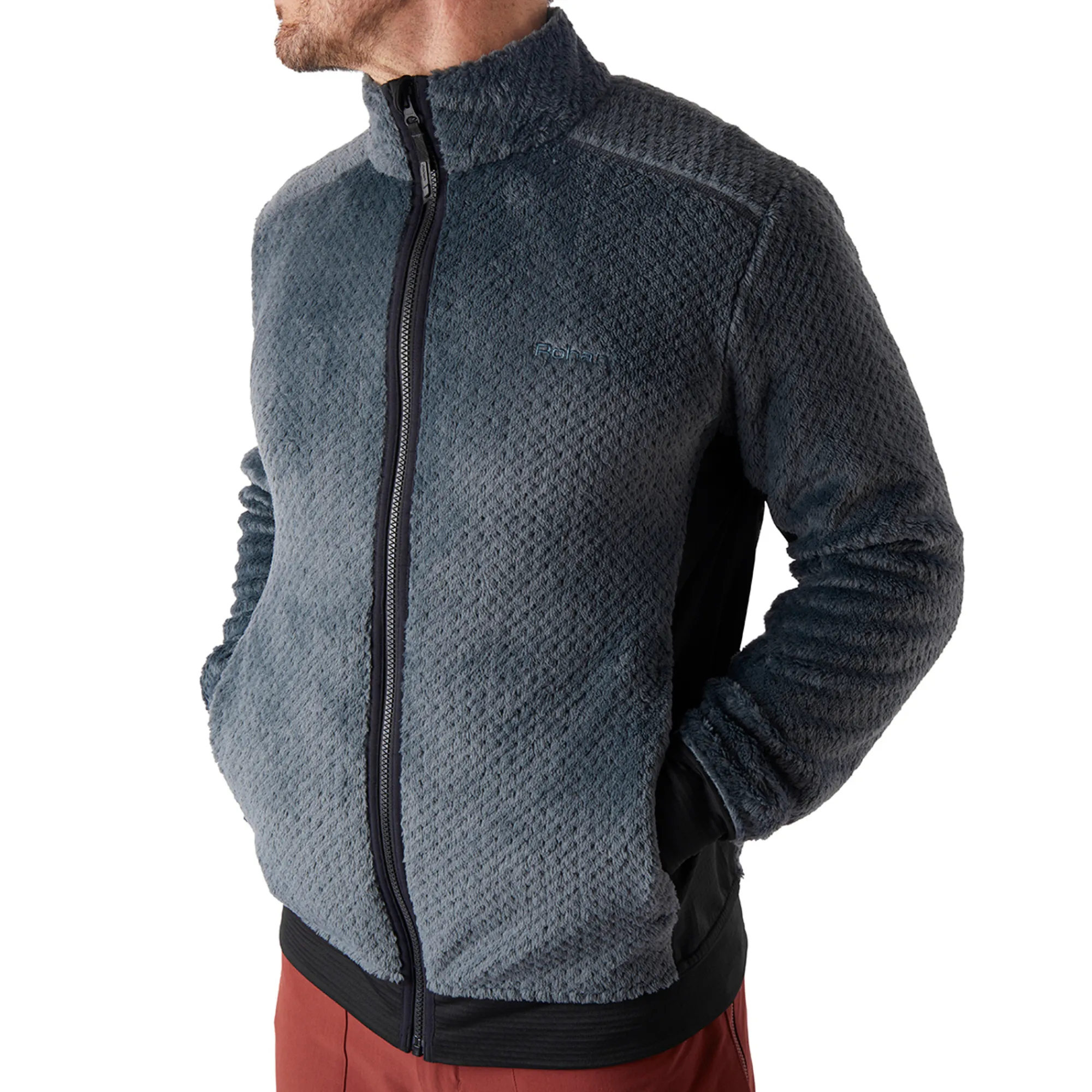Men Rohan Men'S Komondor Fleece Slate Grey/Black