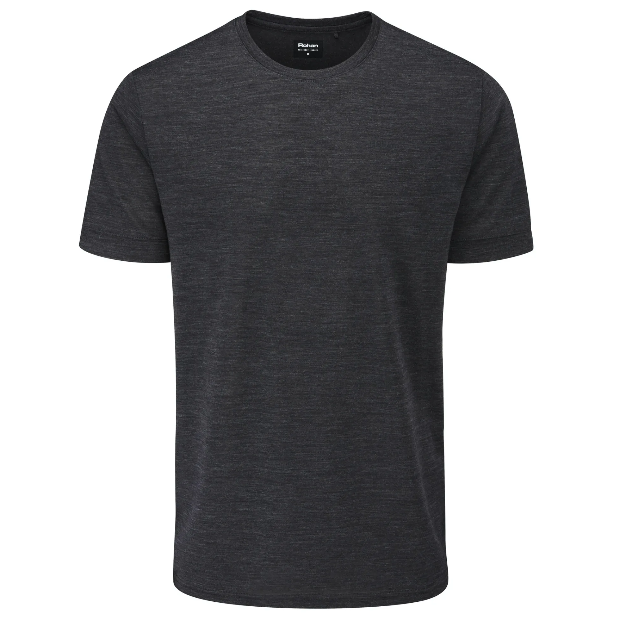 Men Rohan Men'S Merino Union 150 T Dark Charcoal Marl