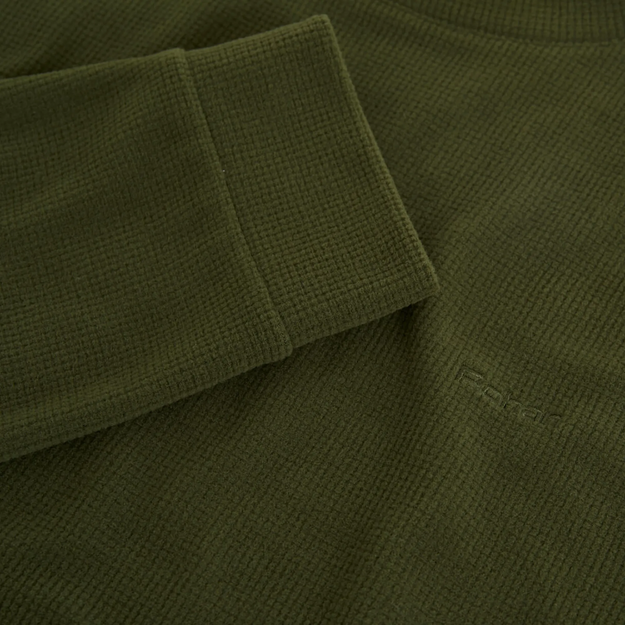 Men Rohan Men'S Microgrid Crew Conifer Green