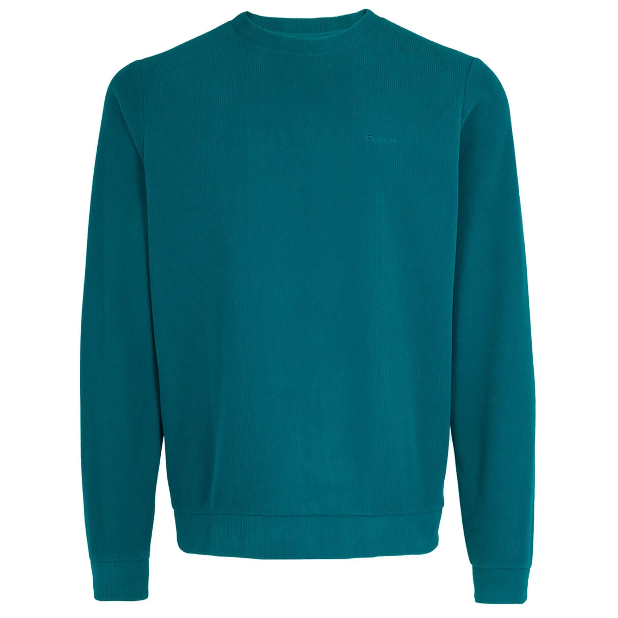 Men Rohan Men'S Microgrid Crew Teal Blue