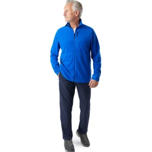Men Rohan Men'S Microgrid Fleece Jacket Ridge Blue