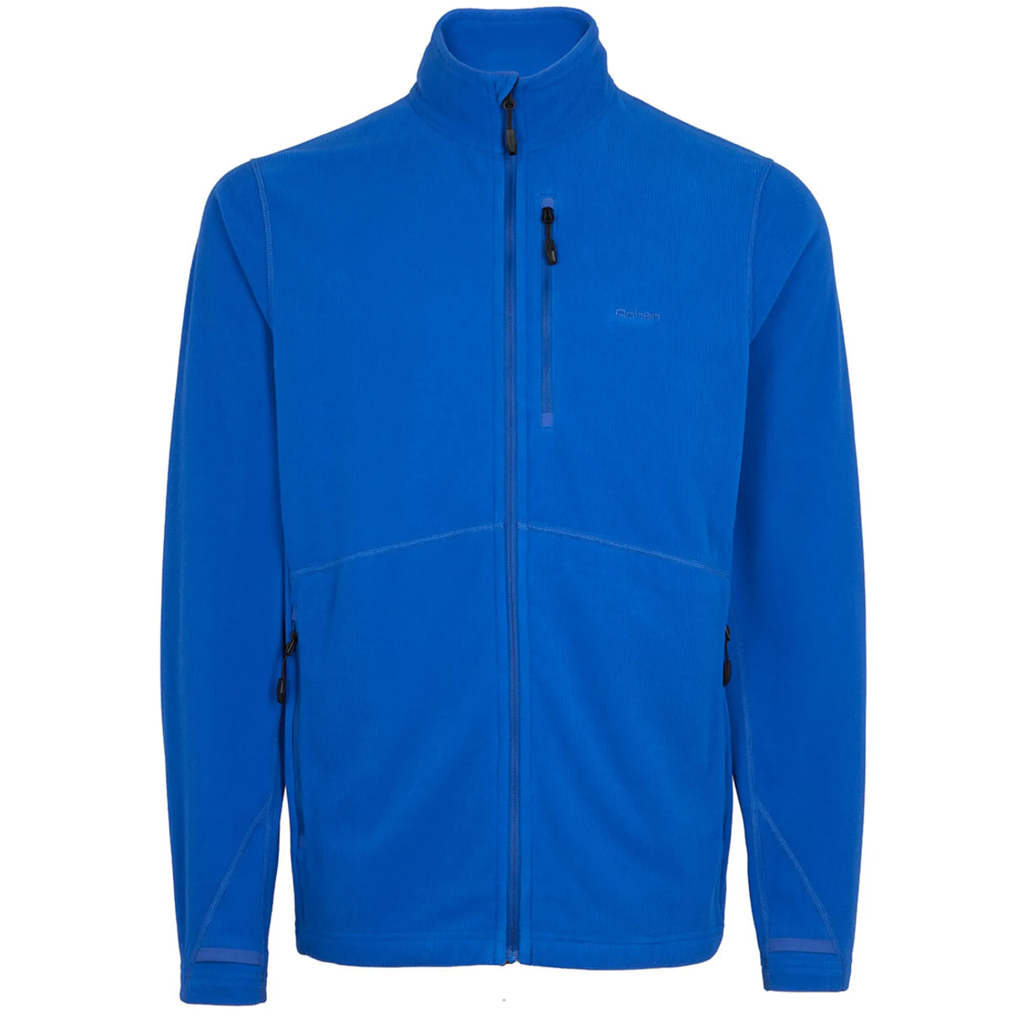 Men Rohan Men'S Microgrid Fleece Jacket Ridge Blue