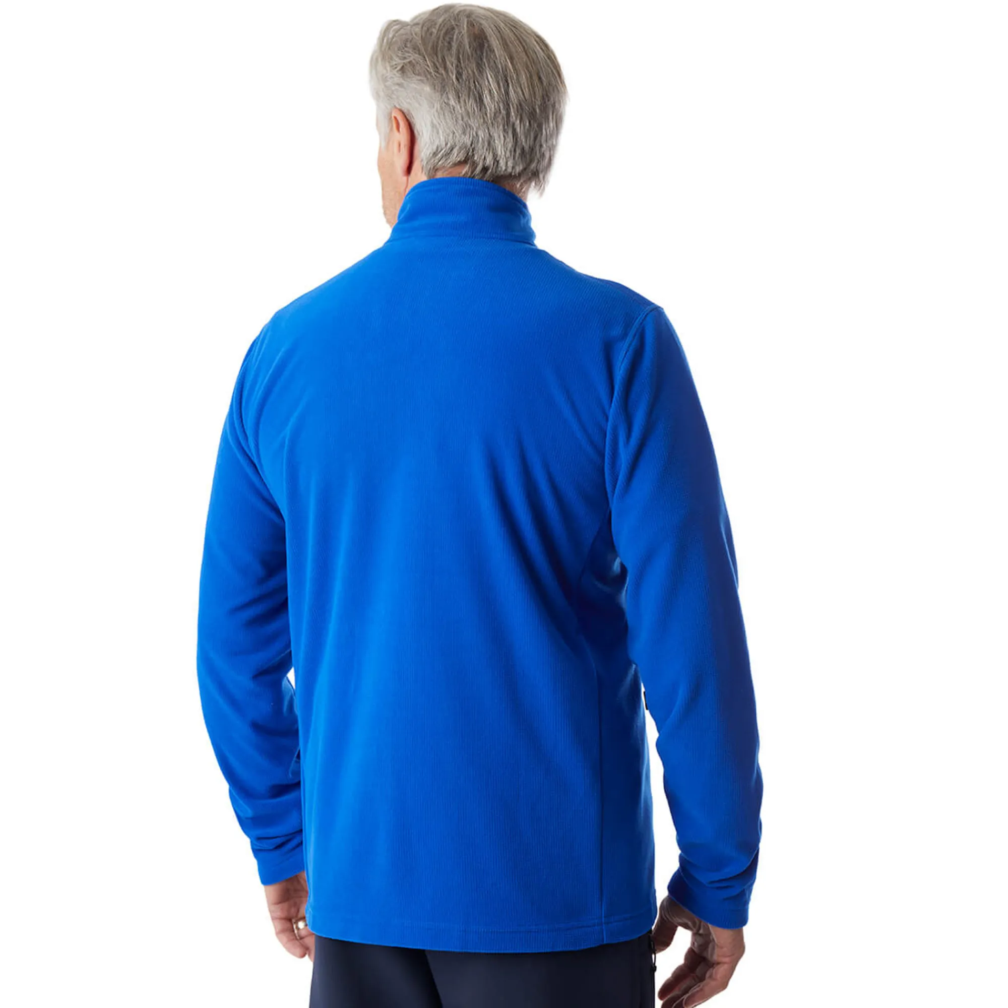 Men Rohan Men'S Microgrid Fleece Jacket Ridge Blue