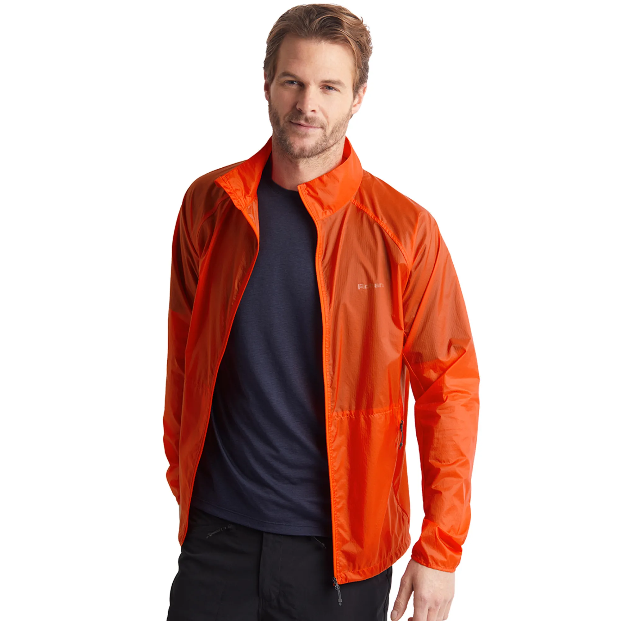 Men Rohan Men'S Nimbus Jacket Solar Orange