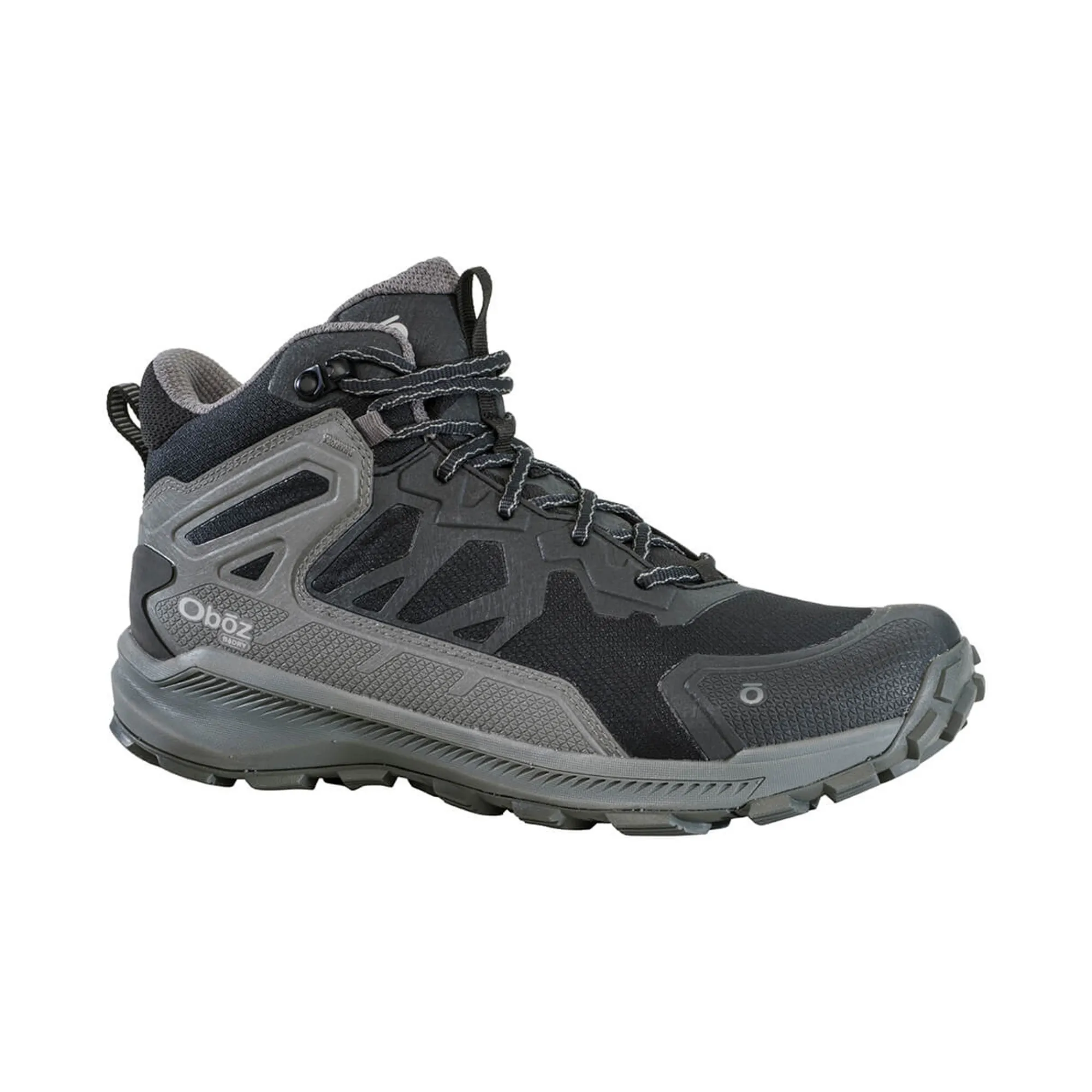 Men Rohan Men'S Oboz Katabatic Mid B Dry Boots Charcoal