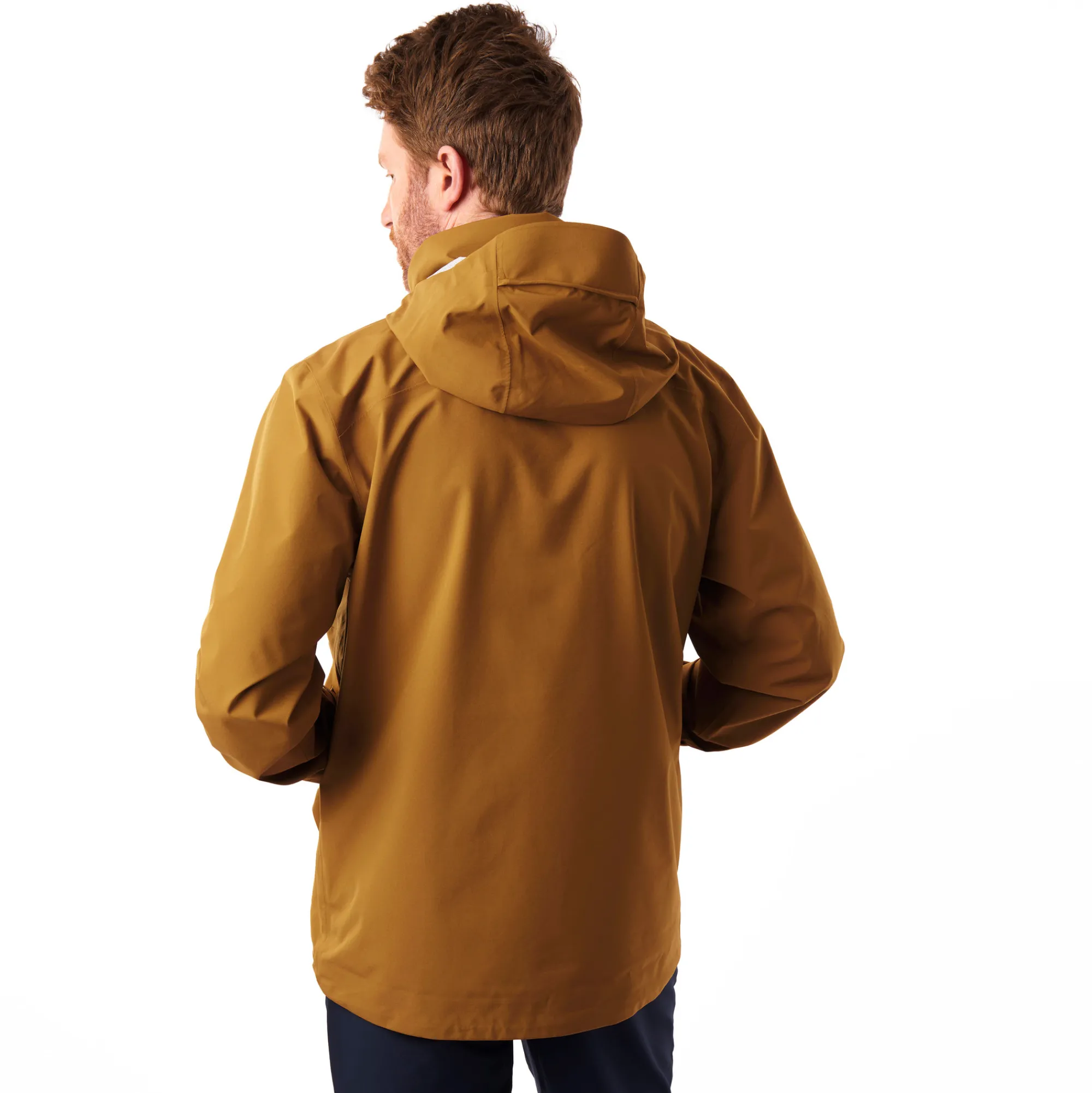 Men Rohan Men'S Parkland Waterproof Jacket Desert Ochre