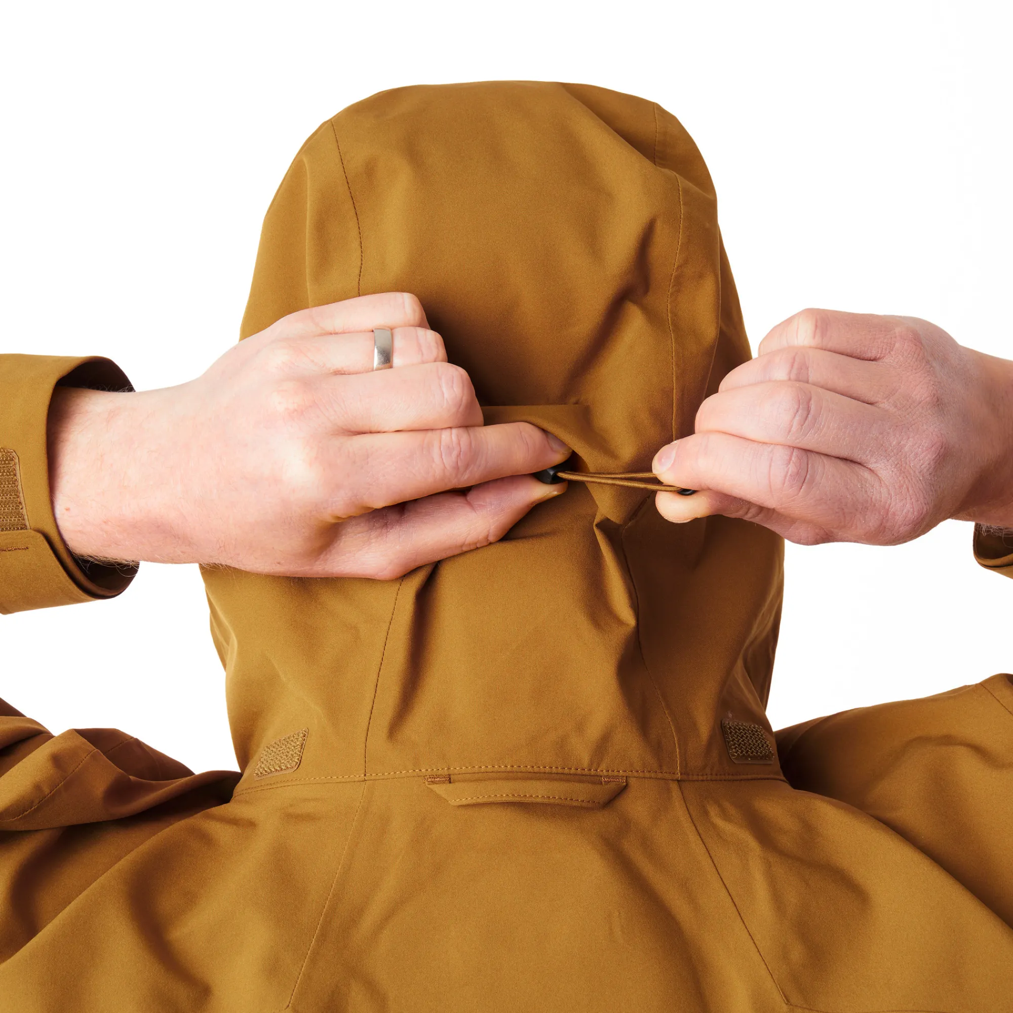 Men Rohan Men'S Parkland Waterproof Jacket Desert Ochre