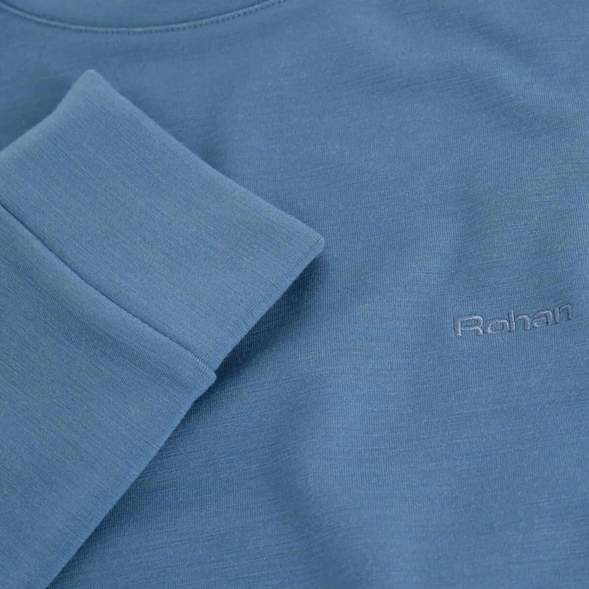 Men Rohan Men'S Radiant Merino Crew Shadow Blue