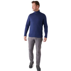 Men Rohan Men'S Radiant Merino Zip Neck Top Nautical Blue