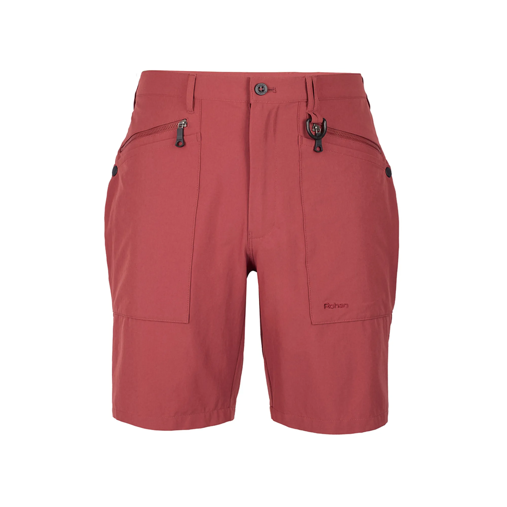 Men Rohan Men'S Stretch Bag Shorts Auburn Red