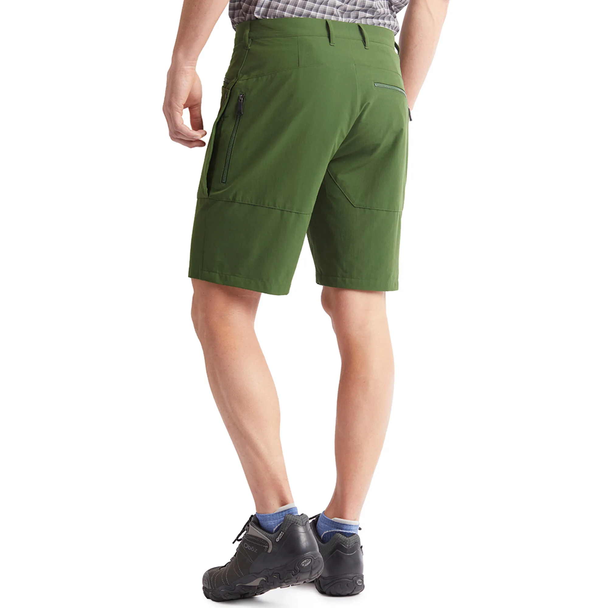 Men Rohan Men'S Stretch Bag Shorts Highland Green