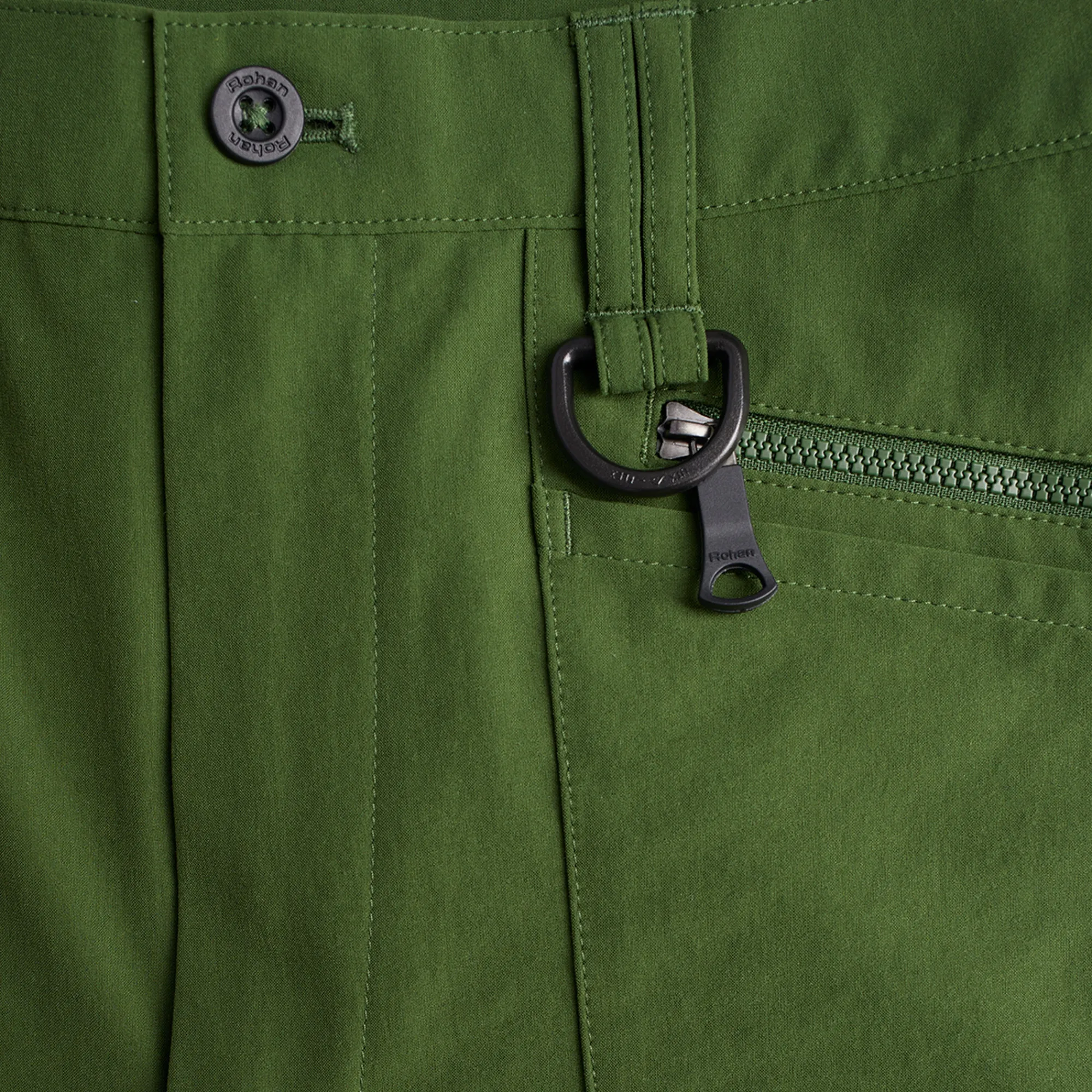 Men Rohan Men'S Stretch Bag Shorts Highland Green