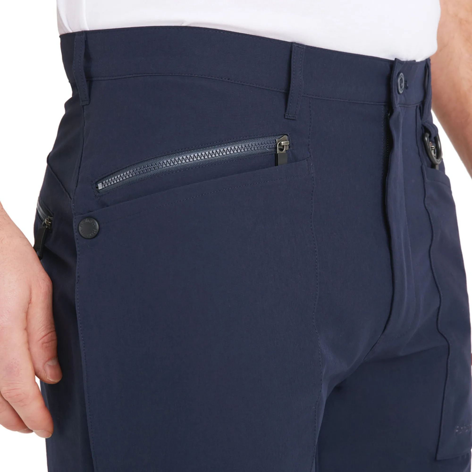 Men Rohan Men'S Stretch Bag Shorts True Navy