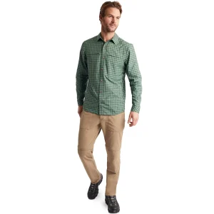Men Rohan Men'S Stretch Bags Convertible Trousers Stone