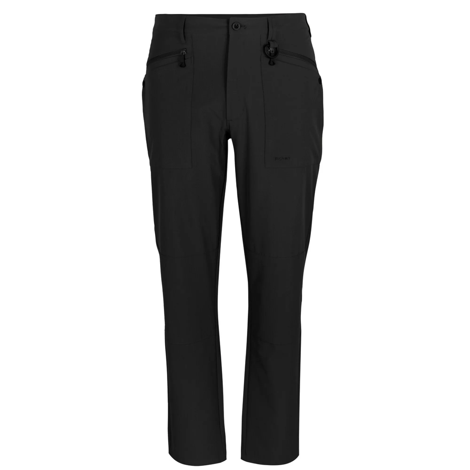 Men Rohan Men'S Stretch Bags Trousers Black