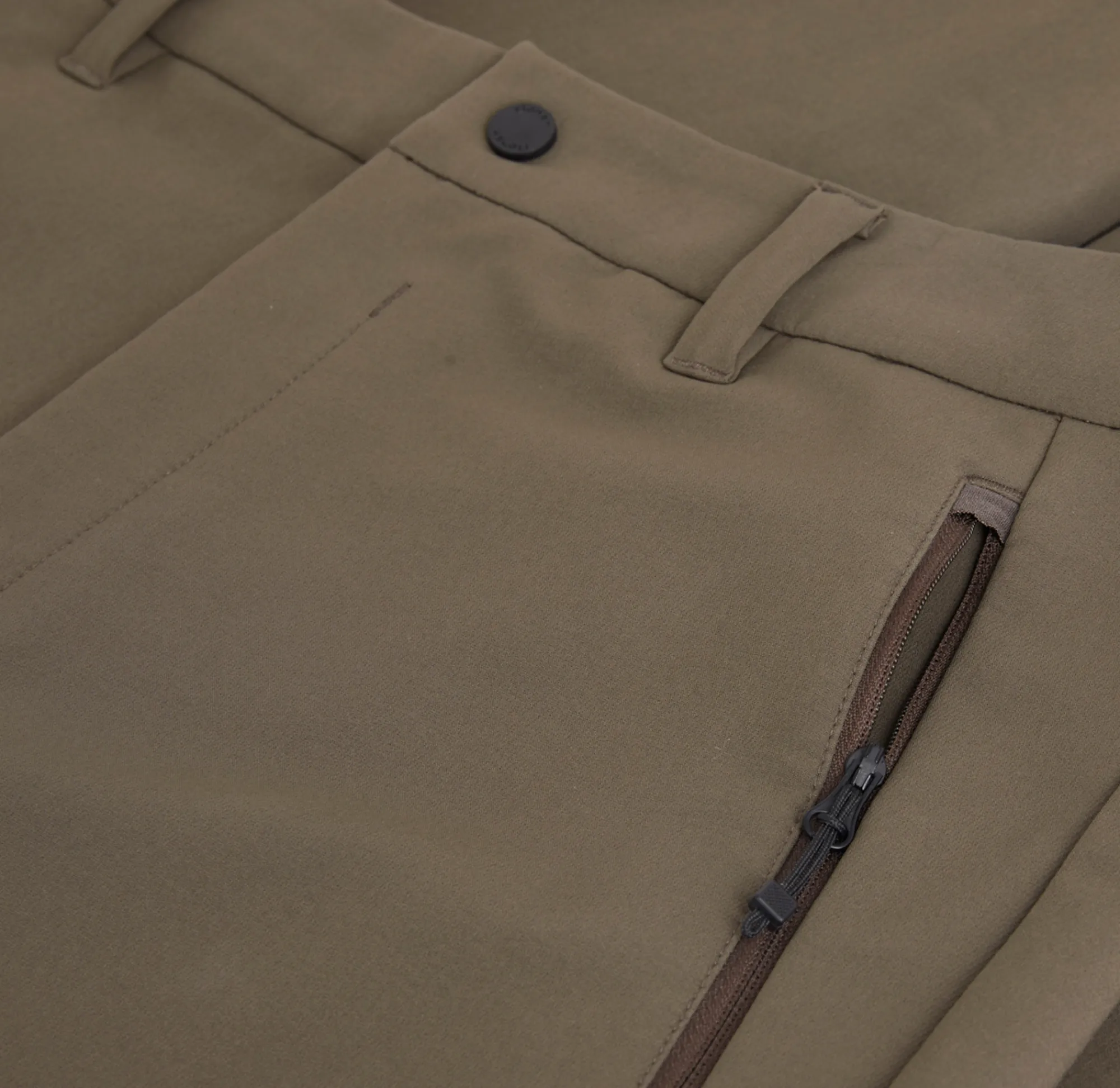 Men Rohan Men'S Striders Trousers Dark Olive Brown