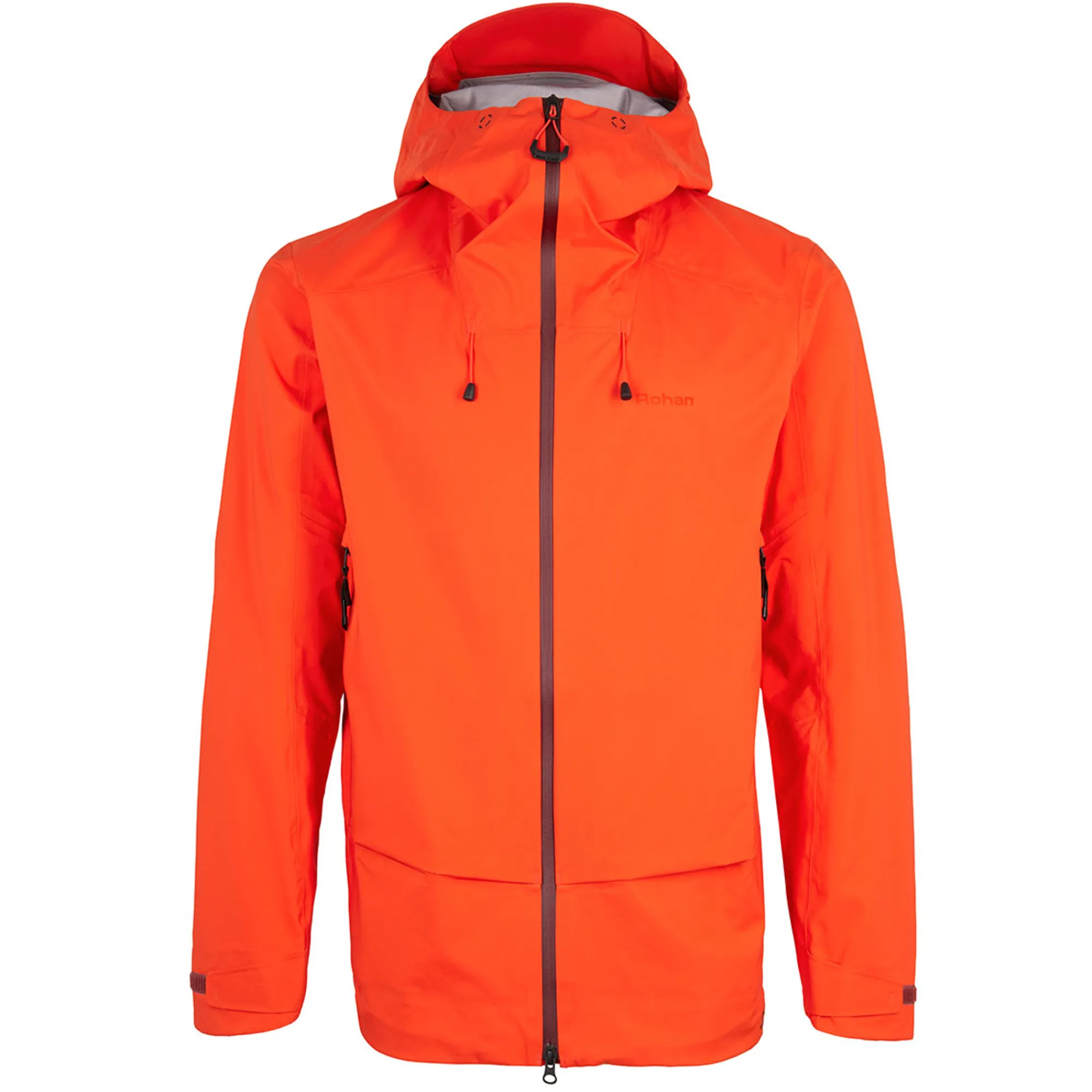 Men Rohan Men'S Ventus Waterproof Jacket Solar Orange